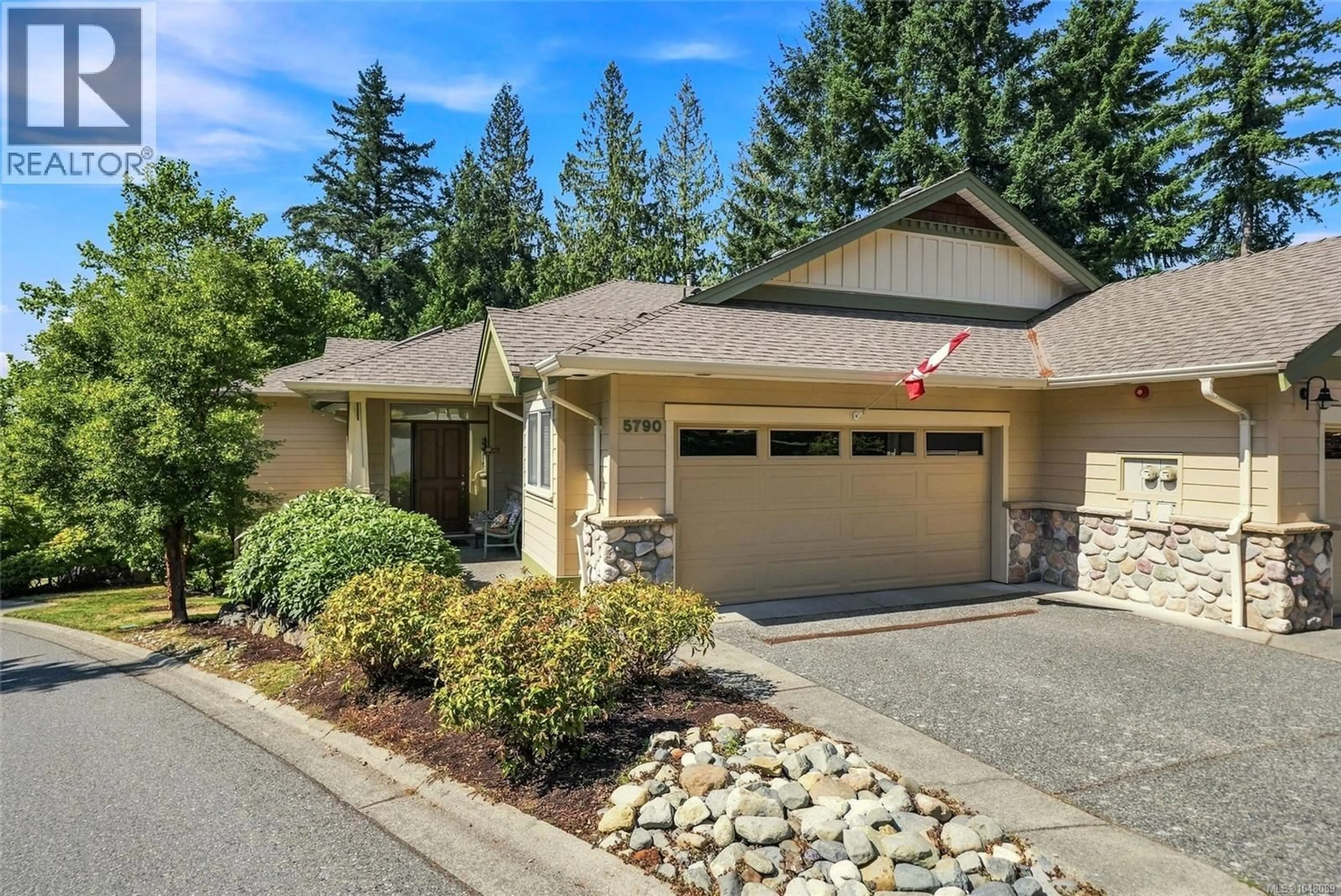 Home with vinyl exterior material, street for 5790 GARNET PLACE, Nanaimo British Columbia V9T6S1