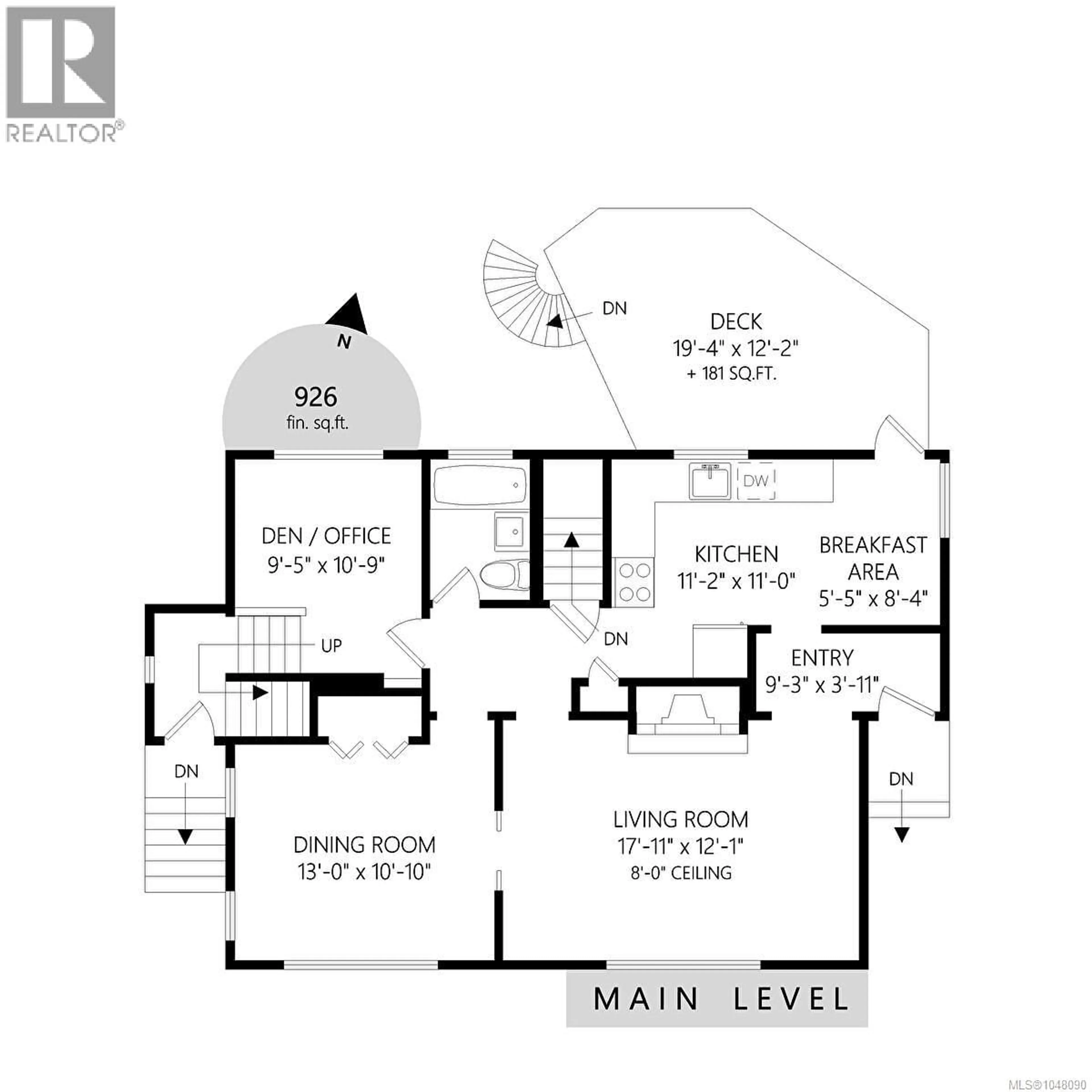 Floor plan for 610 KENT ROAD, Saanich British Columbia V8Z1Z1
