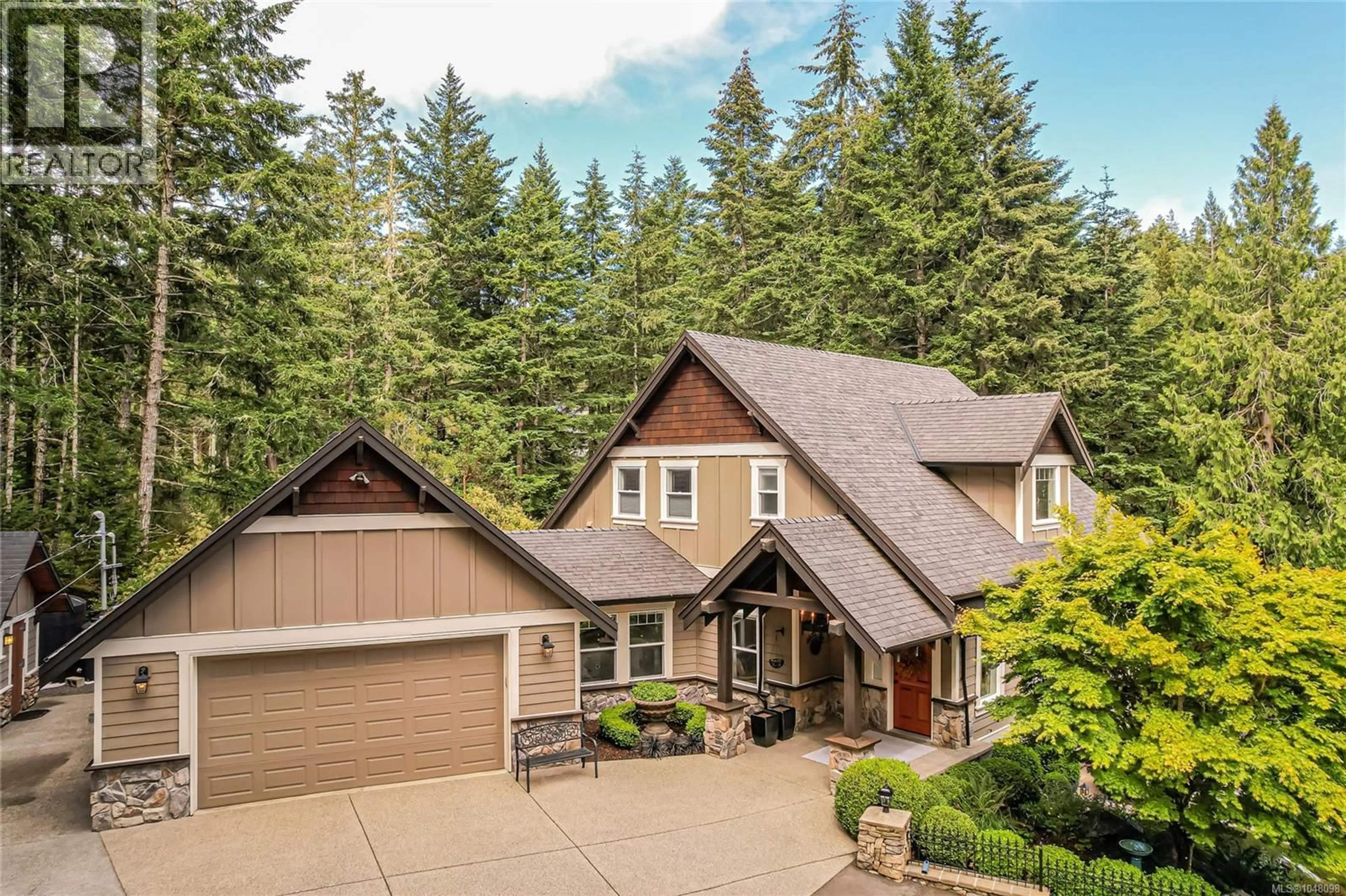 A pic from outside/outdoor area/front of a property/back of a property/a pic from drone, unknown for 5240 LA BONNE ROAD, Metchosin British Columbia V9C0A5