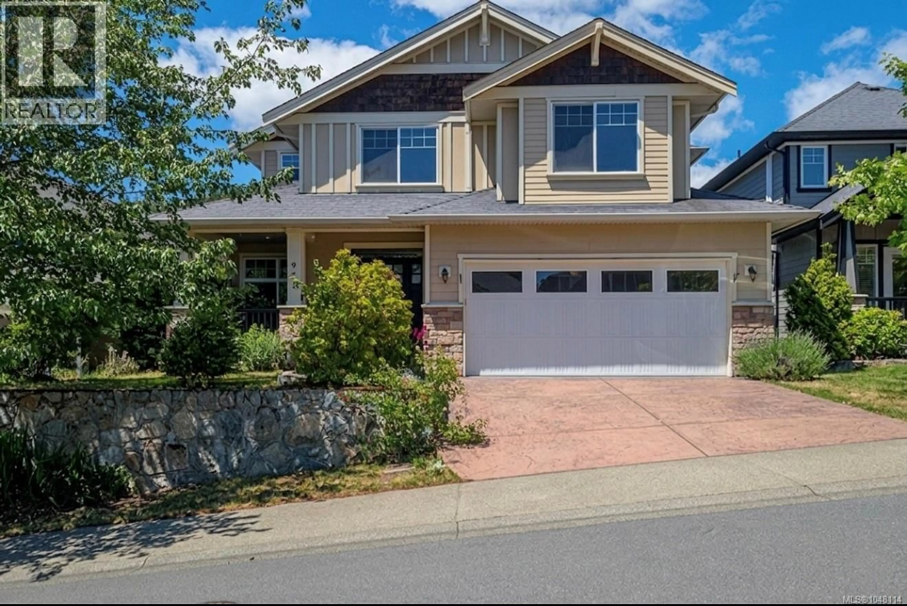 Home with brick exterior material, street for 971 GADE ROAD, Langford British Columbia V9B0G8