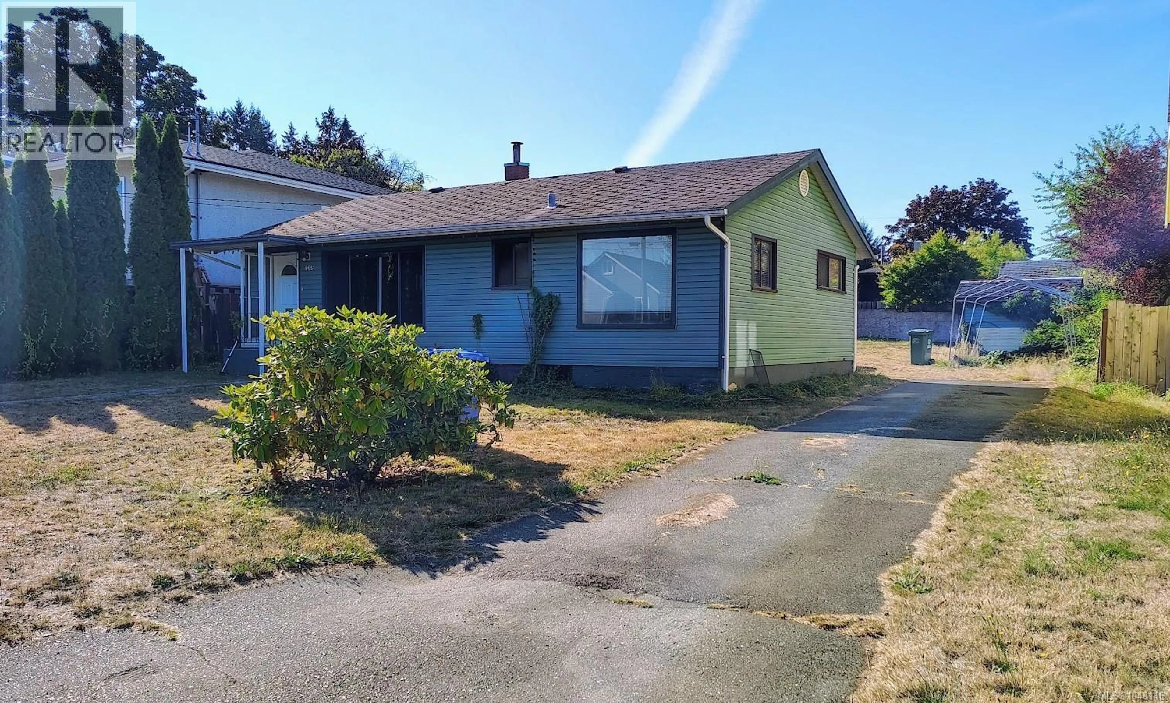 A pic from outside/outdoor area/front of a property/back of a property/a pic from drone, street for 4298 LATHOM ROAD, Port Alberni British Columbia V9Y5T4