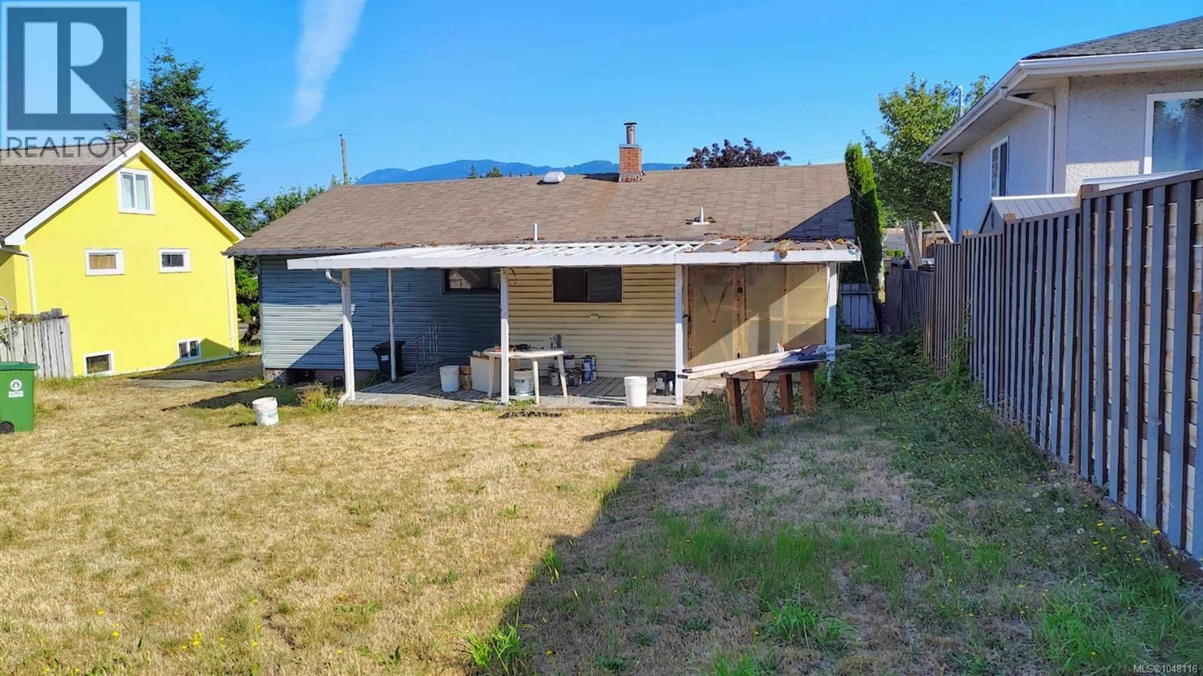 A pic from outside/outdoor area/front of a property/back of a property/a pic from drone, mountain view for 4298 LATHOM ROAD, Port Alberni British Columbia V9Y5T4