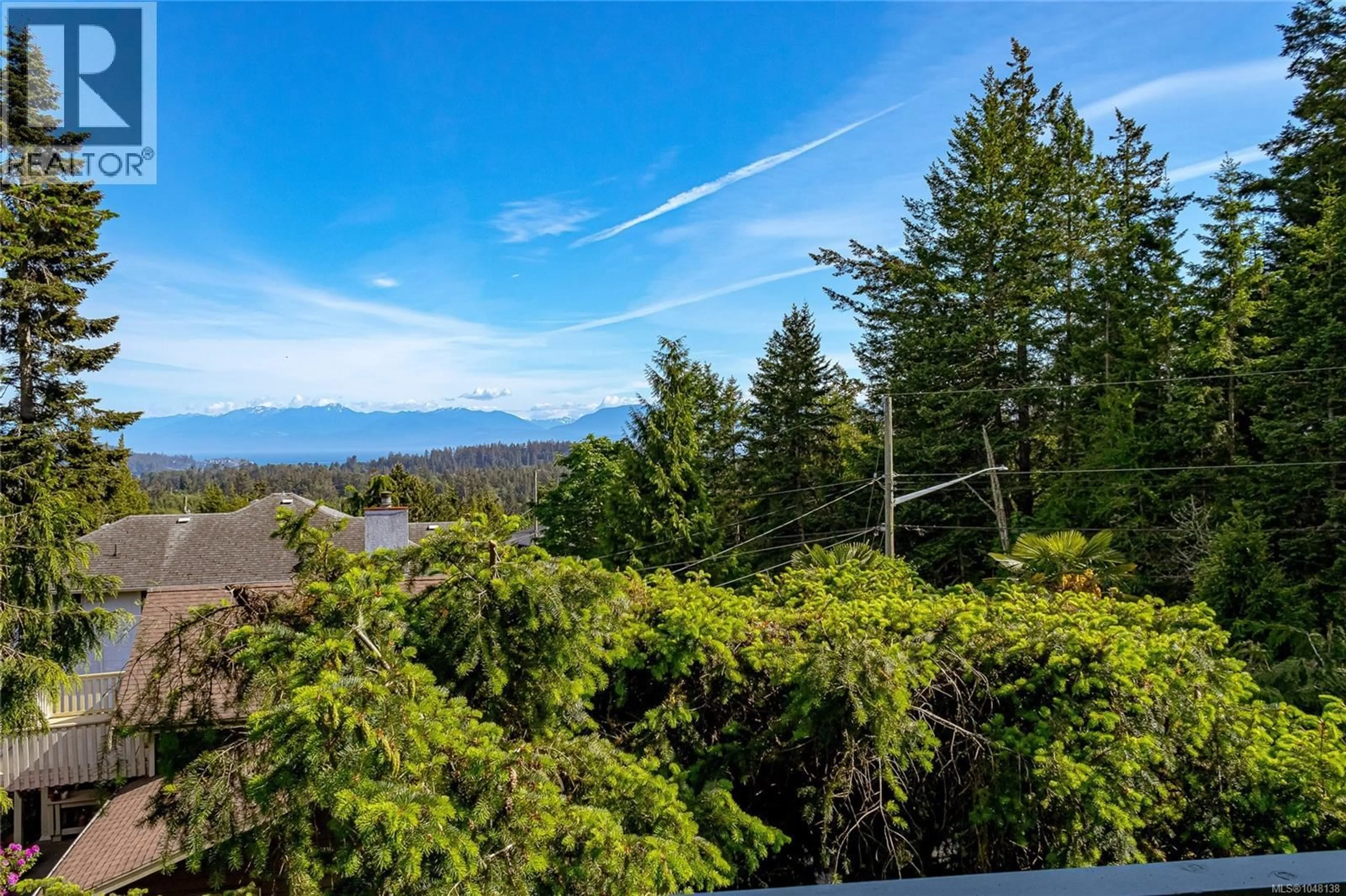 A pic from outside/outdoor area/front of a property/back of a property/a pic from drone, forest/trees view for 2175 FIRWOOD PLACE, Sooke British Columbia V9Z0N2