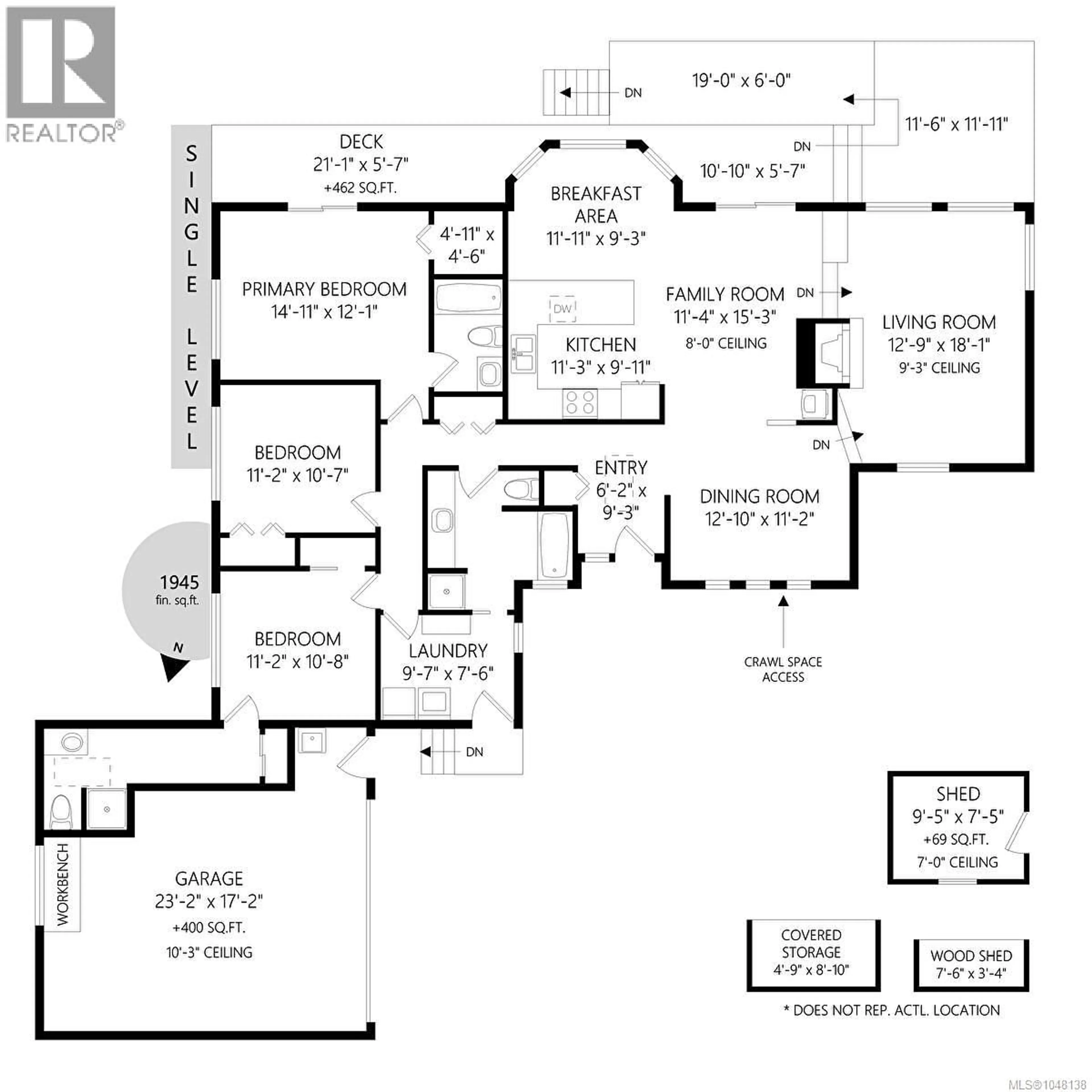 Floor plan for 2175 FIRWOOD PLACE, Sooke British Columbia V9Z0N2