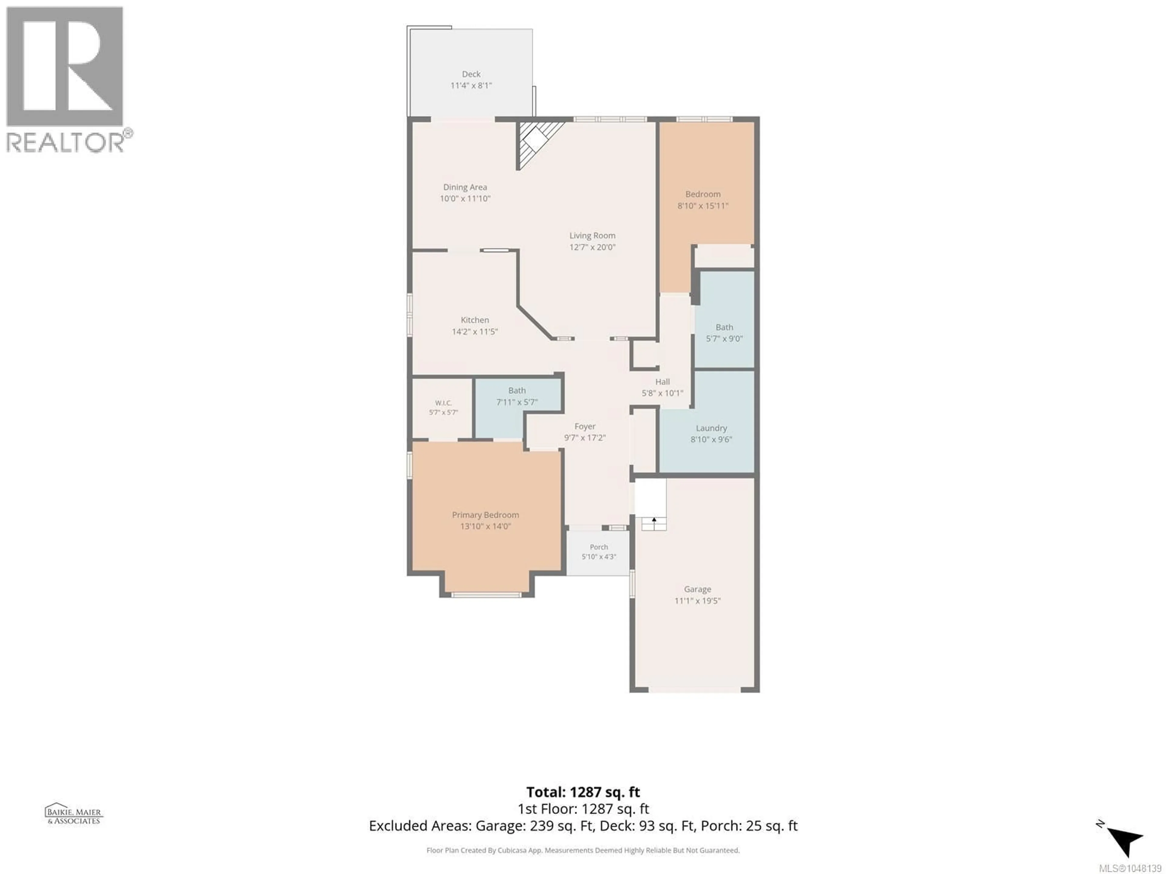 Floor plan for 17 - 2055 GALERNO ROAD, Campbell River British Columbia V9W6Z1