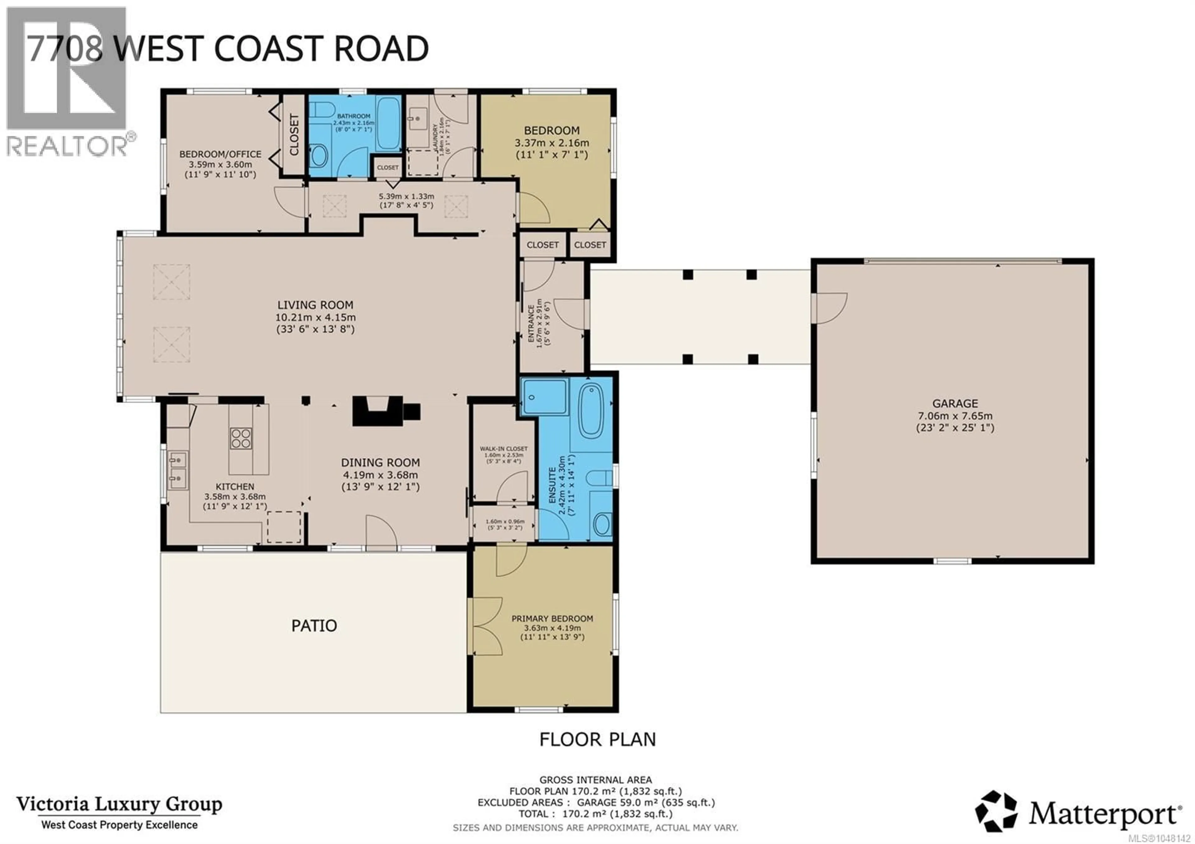 Floor plan for 7708 WEST COAST ROAD, Sooke British Columbia V9Z0R7