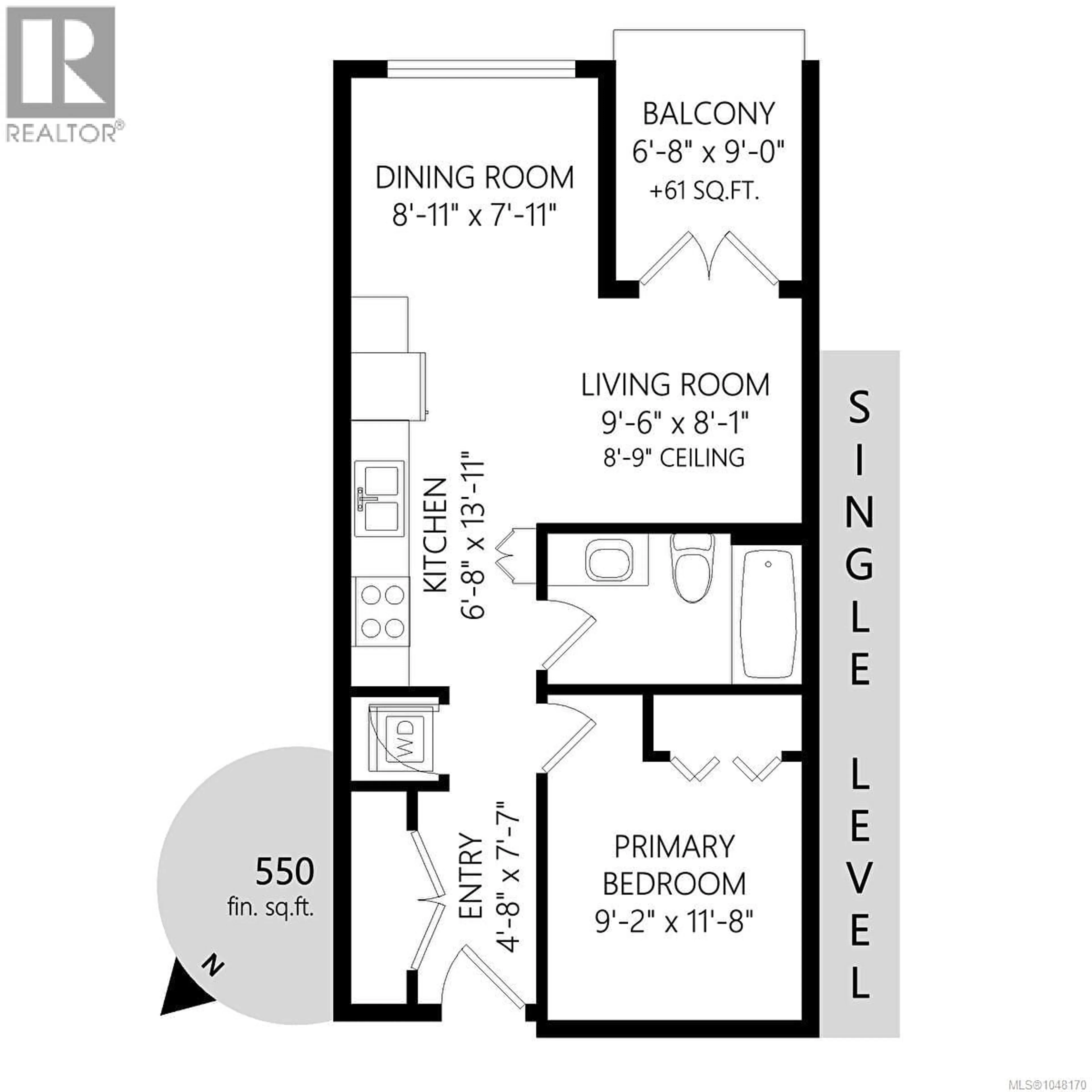Floor plan for 304 - 745 TRAVINO LANE, Saanich British Columbia V8Z0E5