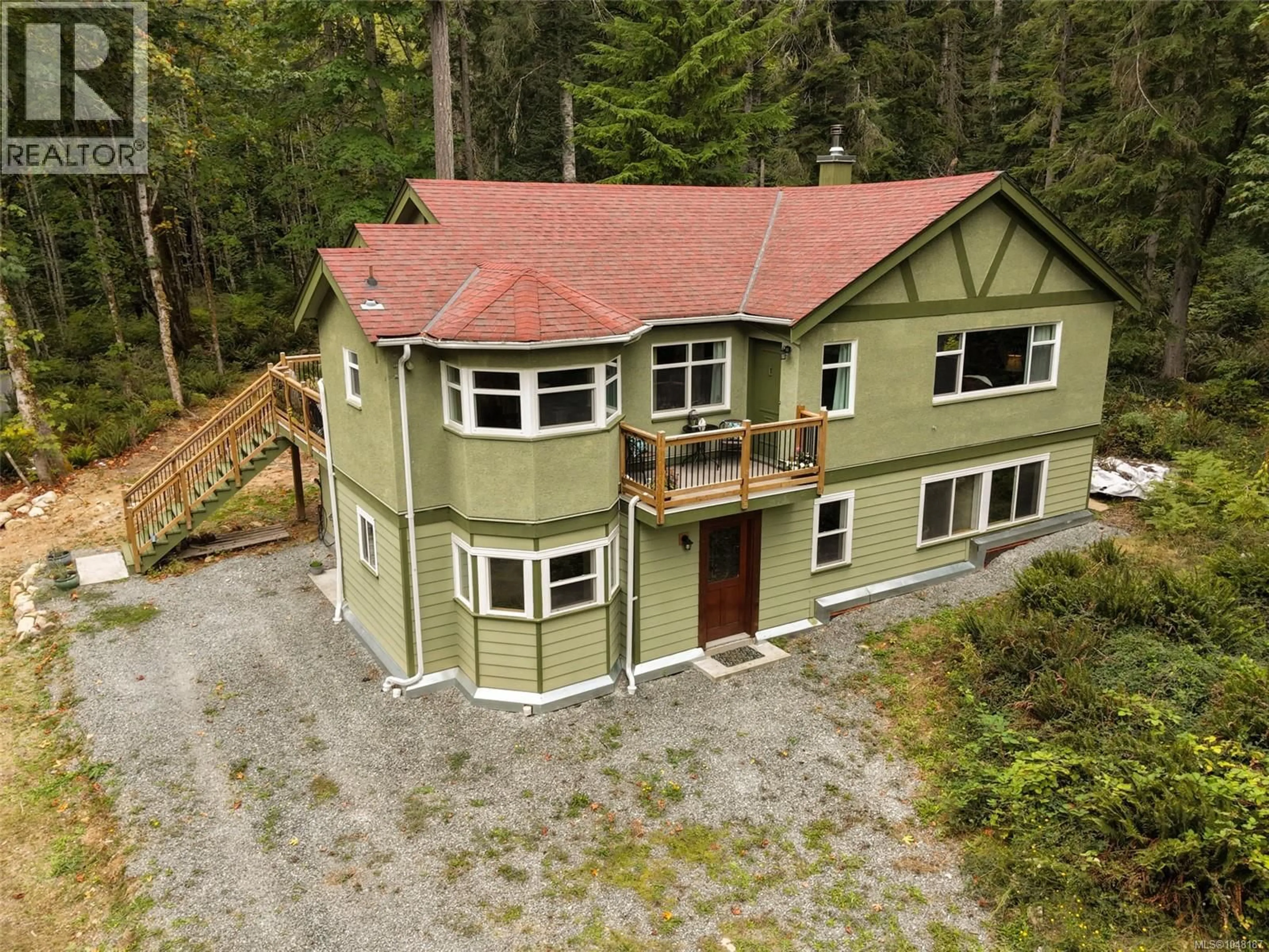 A pic from outside/outdoor area/front of a property/back of a property/a pic from drone, unknown for 7775 COWICHAN LAKE ROAD, Lake Cowichan British Columbia V0R2G0