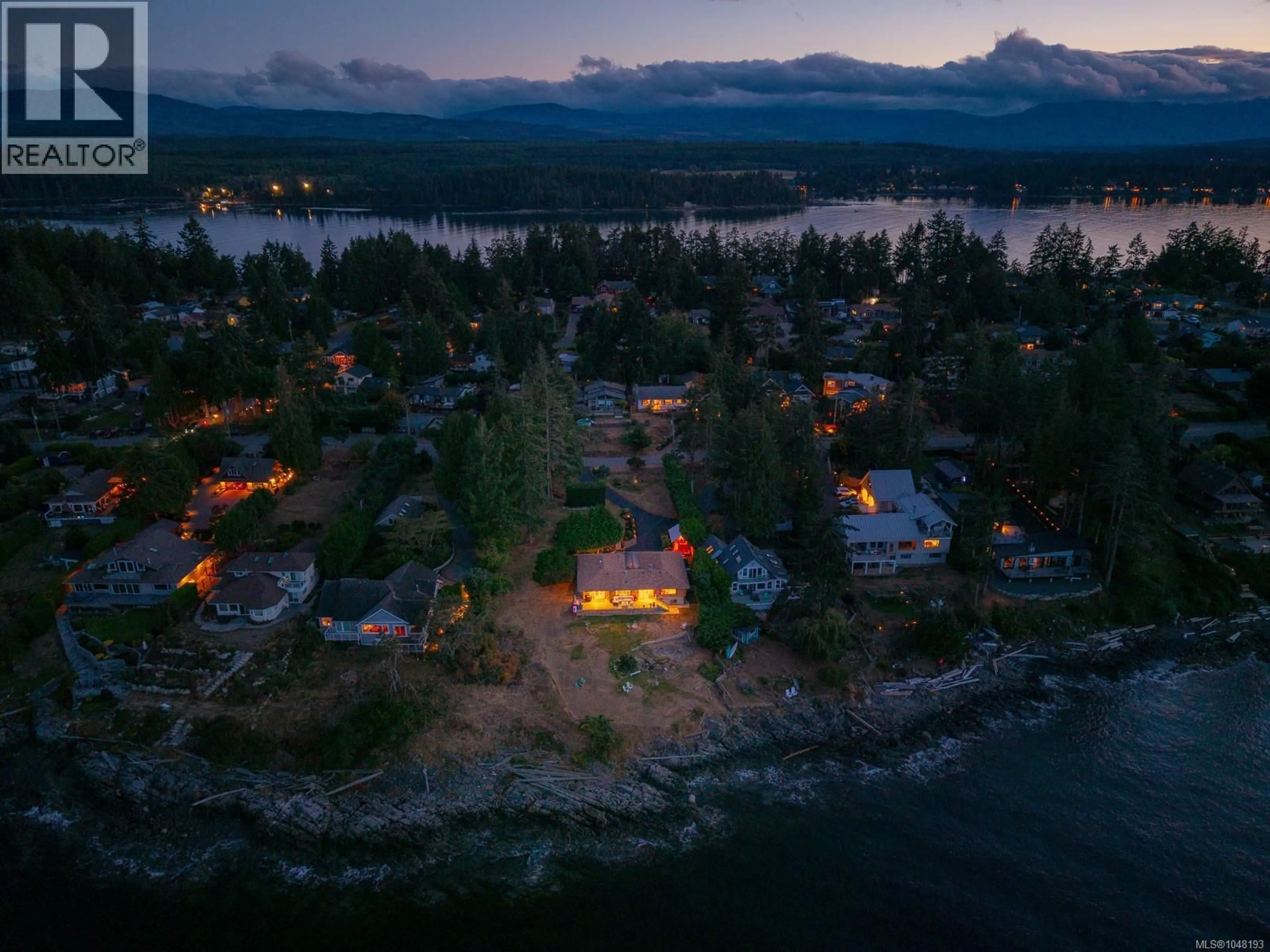 A pic from outside/outdoor area/front of a property/back of a property/a pic from drone, water/lake/river/ocean view for 1388 REEF ROAD, Nanoose Bay British Columbia V9P9B9