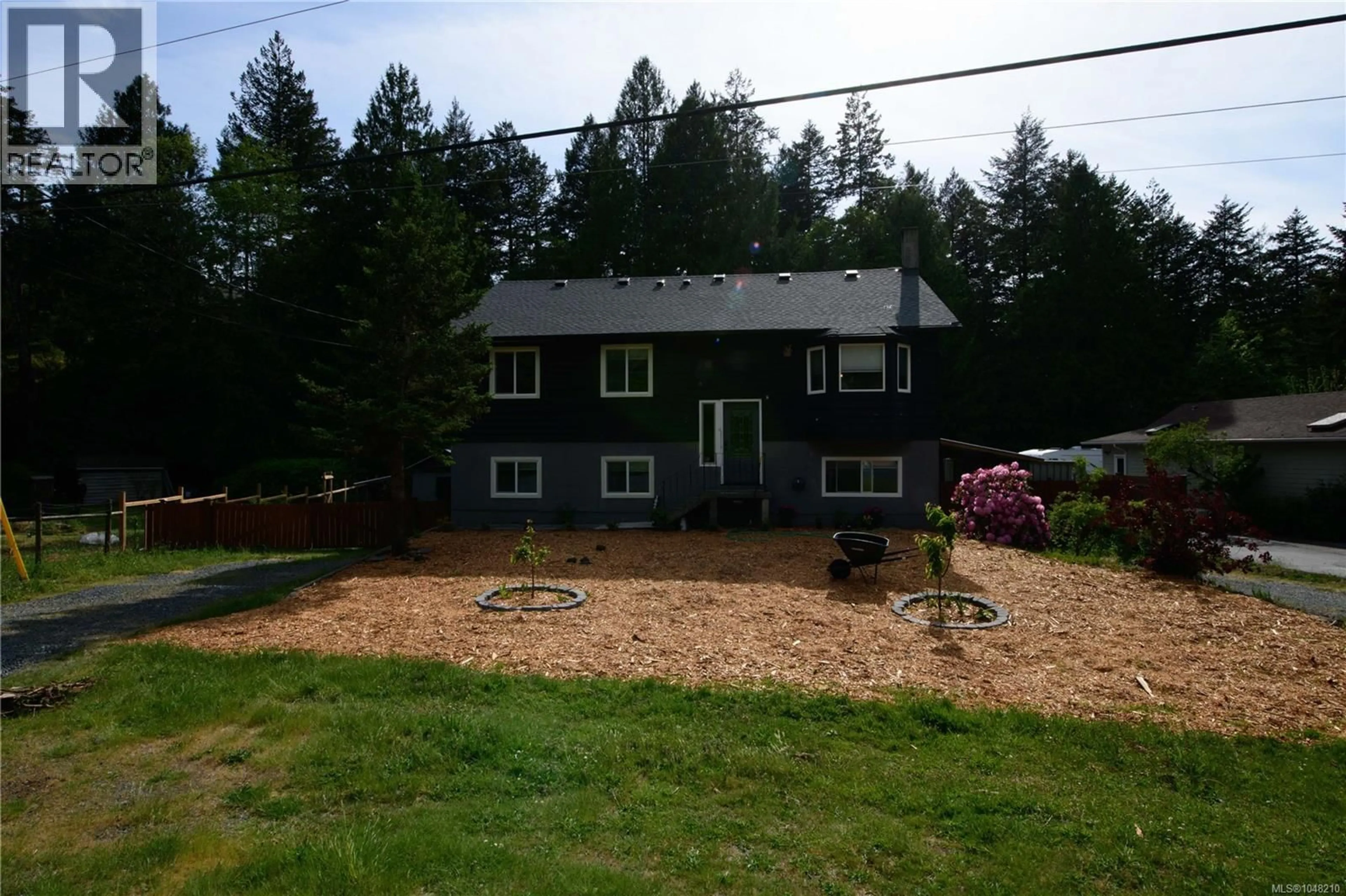 A pic from outside/outdoor area/front of a property/back of a property/a pic from drone, mountain view for 1844 CONNIE ROAD, Sooke British Columbia V9Z1C8