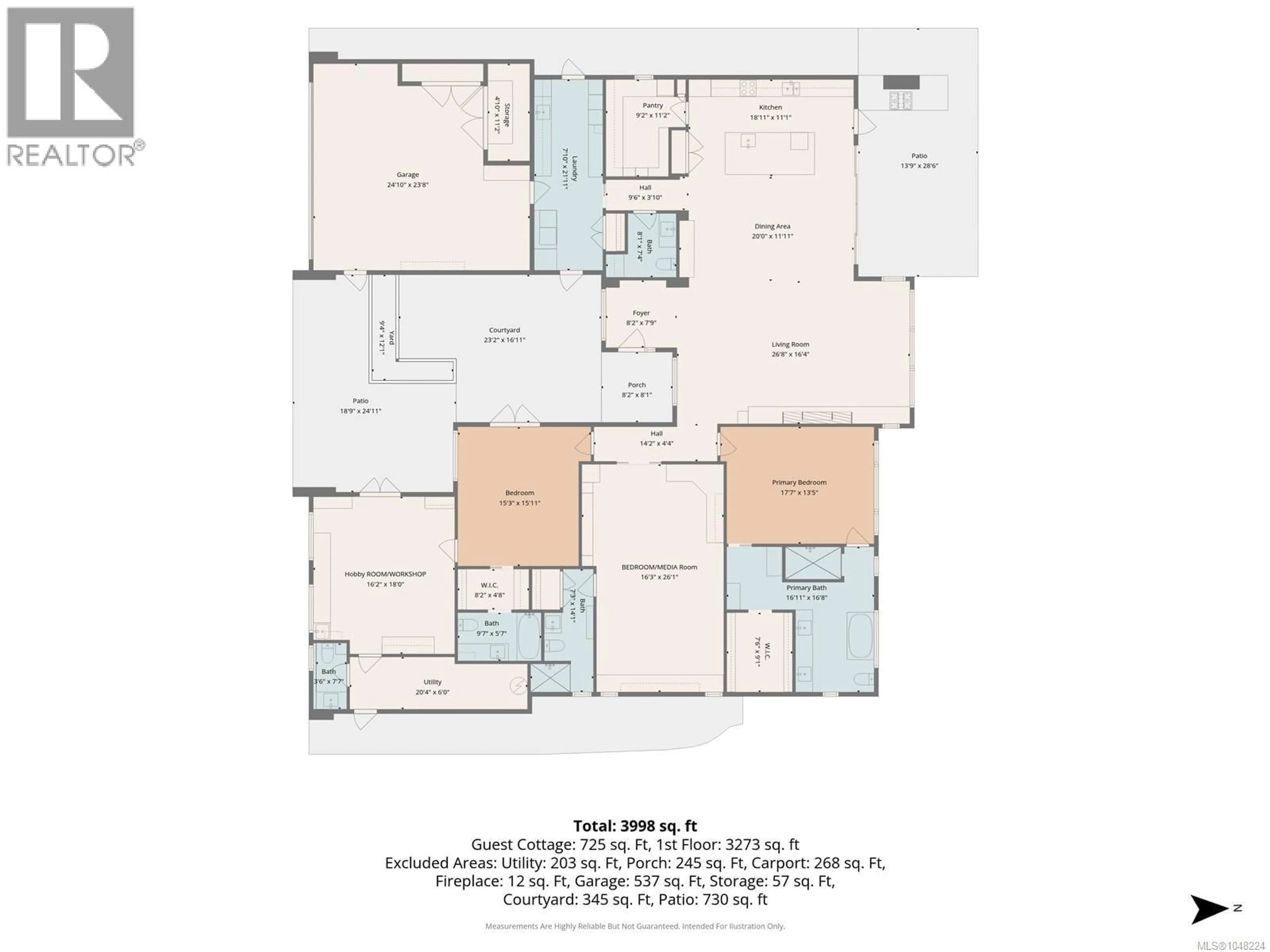 Floor plan for 1179 PINTAIL DRIVE, Qualicum Beach British Columbia V9K1C8