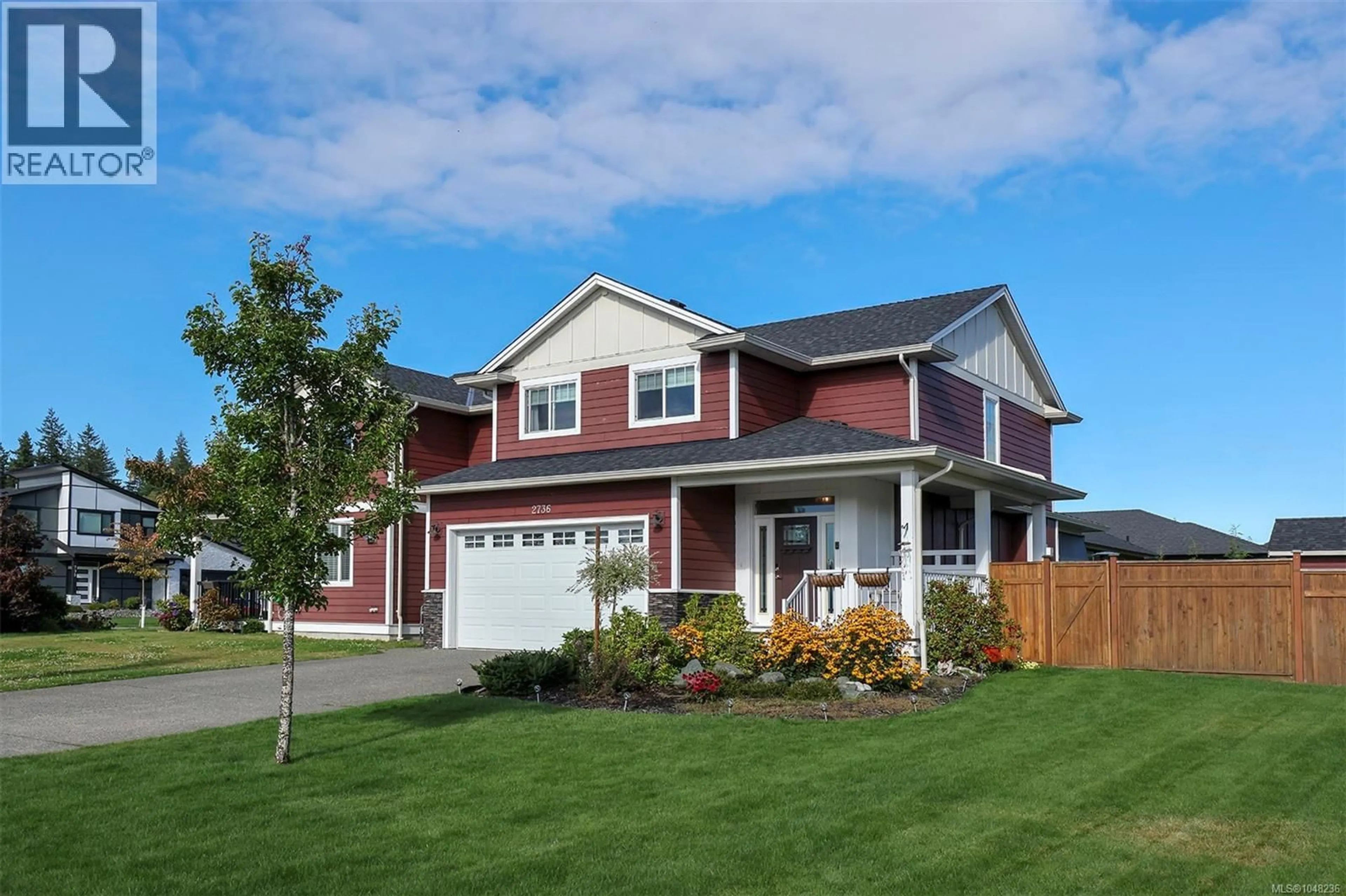Home with vinyl exterior material, street for 2736 TWINBERRY STREET, Campbell River British Columbia V9H0E3