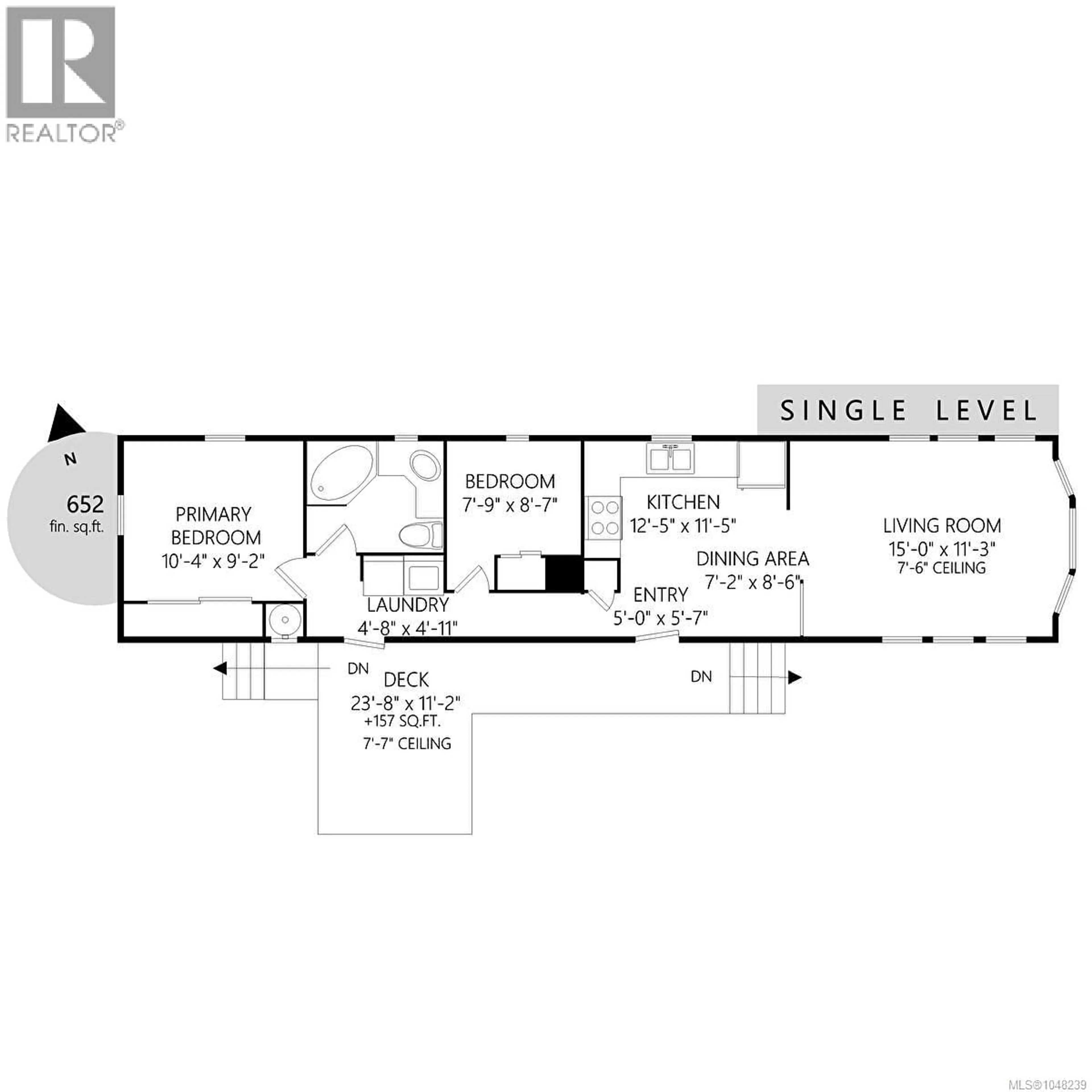 Floor plan for 9 - 1572 SEABIRD ROAD, Cassidy British Columbia V9G1L4