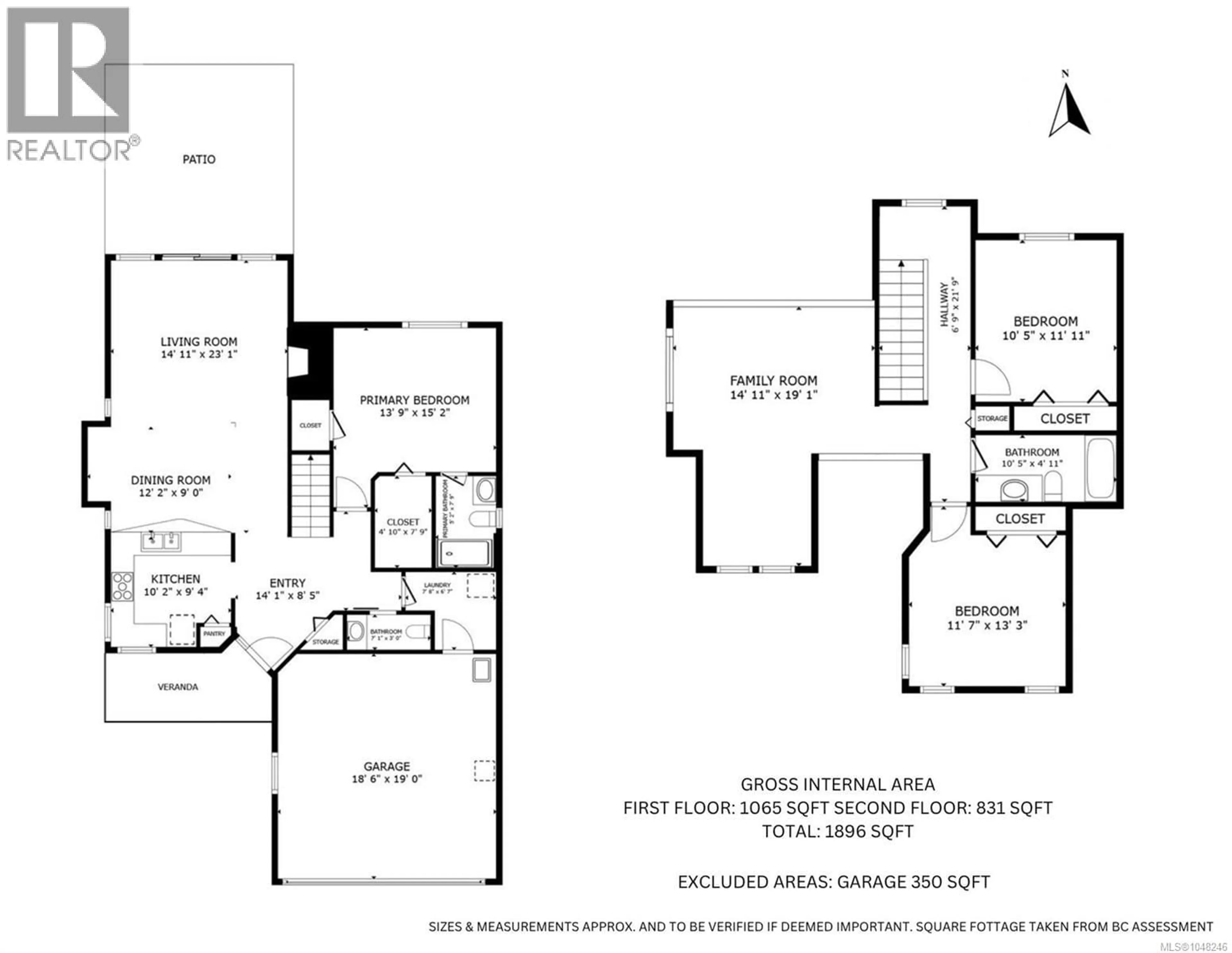 Floor plan for 6104 AVERY LANE, Nanaimo British Columbia V9T6R5
