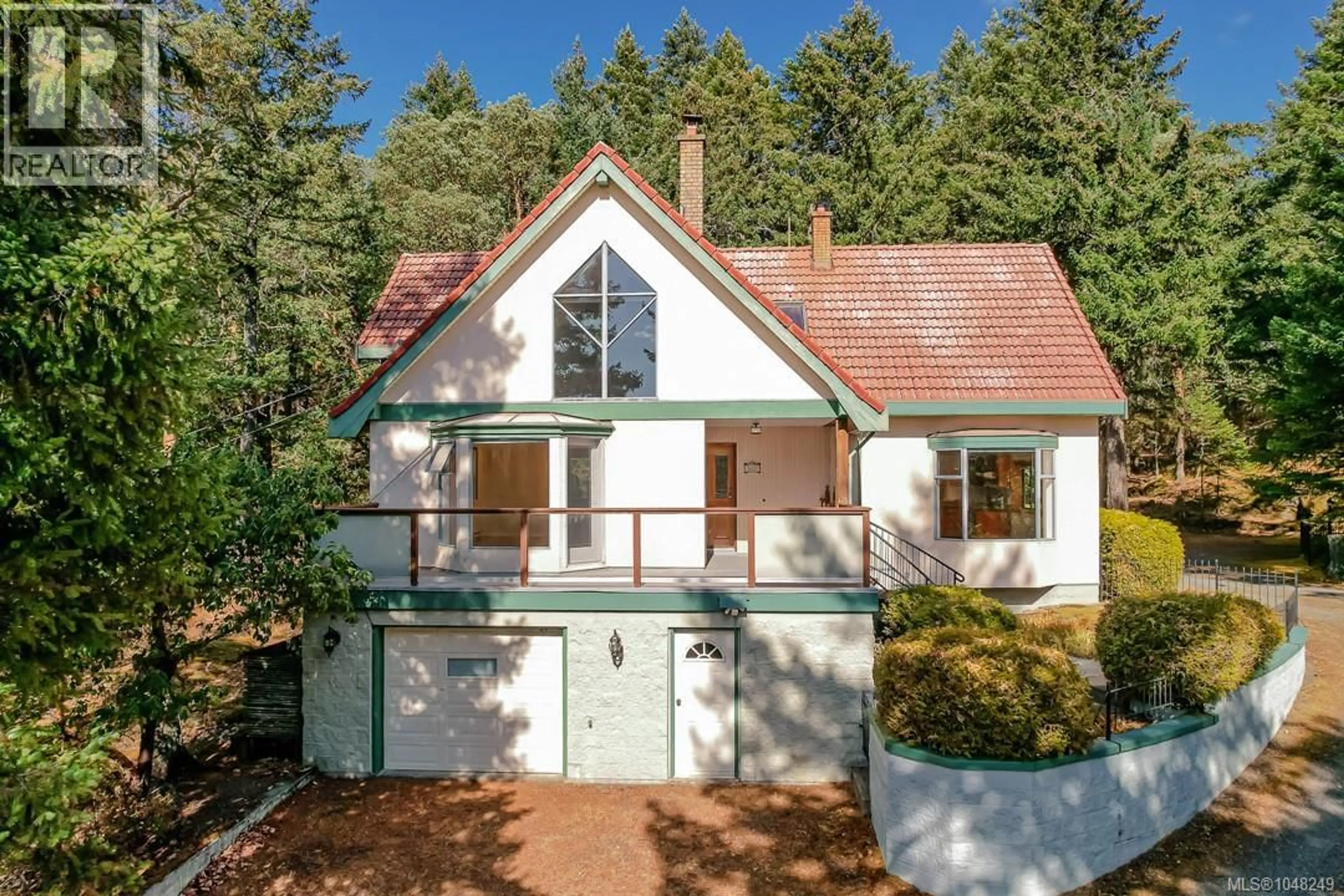 A pic from outside/outdoor area/front of a property/back of a property/a pic from drone, forest/trees view for 620 TAMMY PLACE, Highlands British Columbia V9B5T9