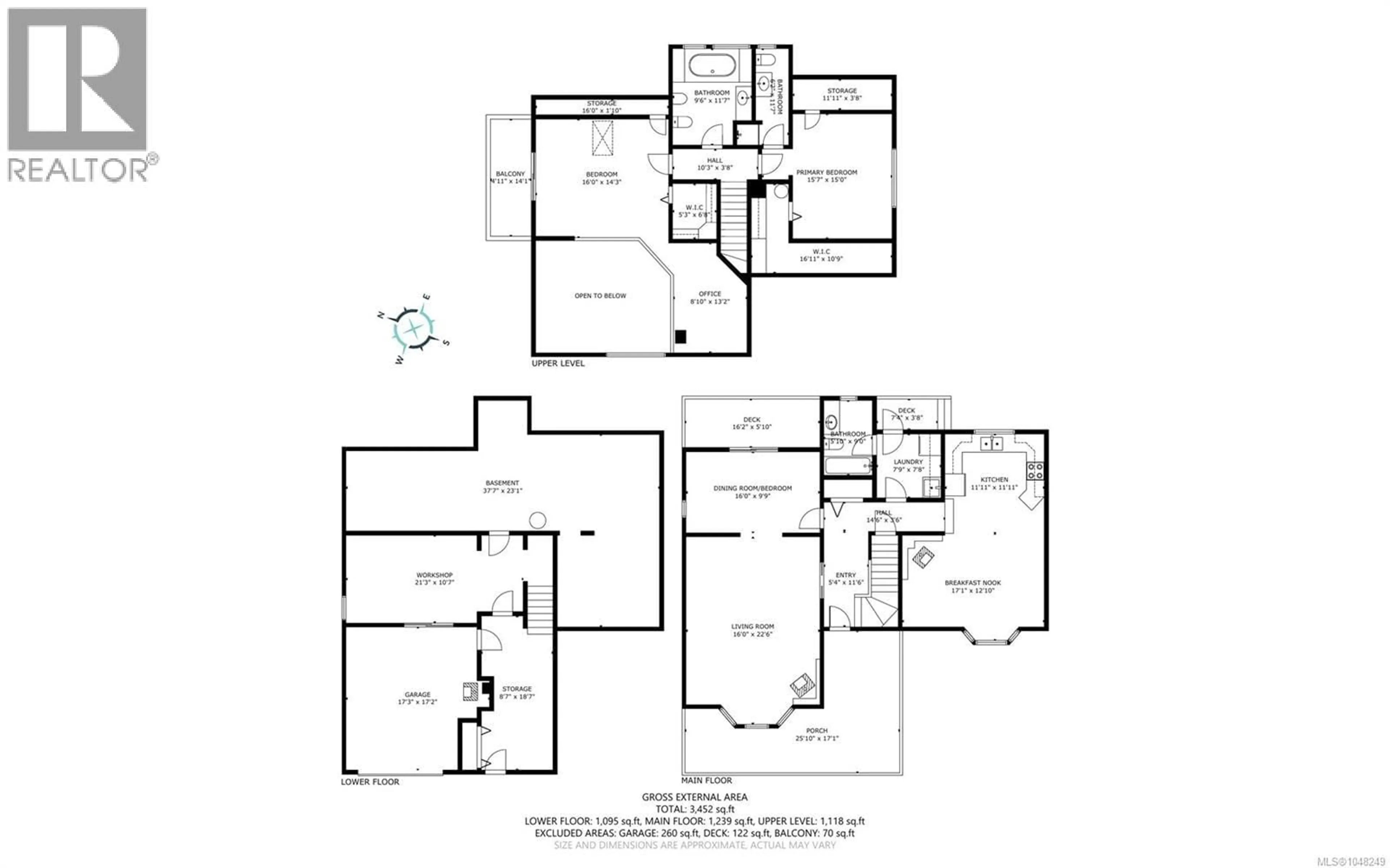 Floor plan for 620 TAMMY PLACE, Highlands British Columbia V9B5T9