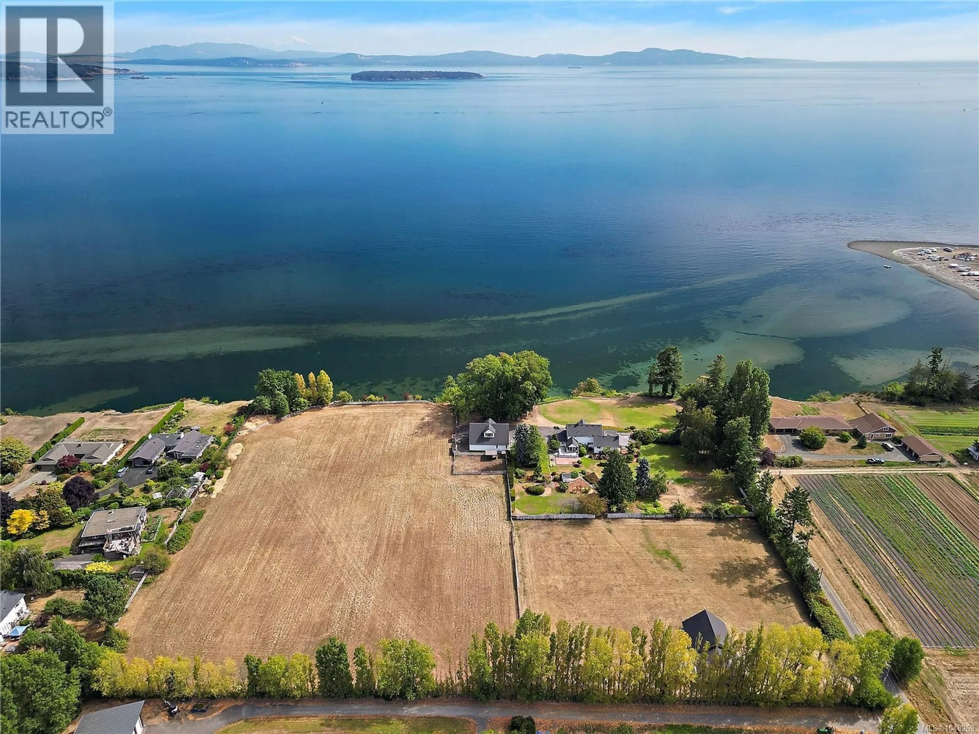 A pic from outside/outdoor area/front of a property/back of a property/a pic from drone, water/lake/river/ocean view for 3190 MARTINDALE ROAD, Central Saanich British Columbia V8M1W6