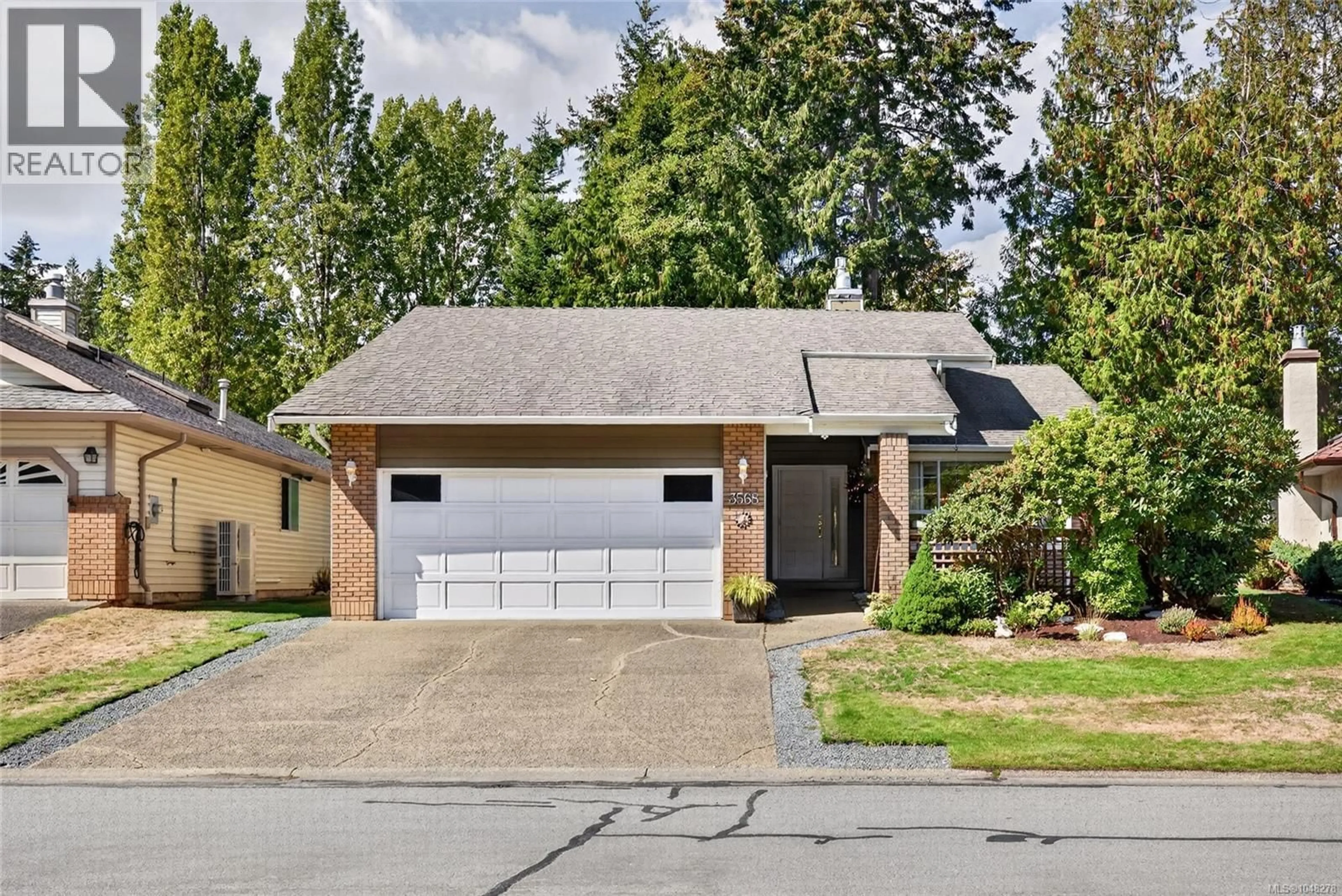 Home with brick exterior material, street for 3568 ARBUTUS DRIVE SOUTH, Cobble Hill British Columbia V0R1L1