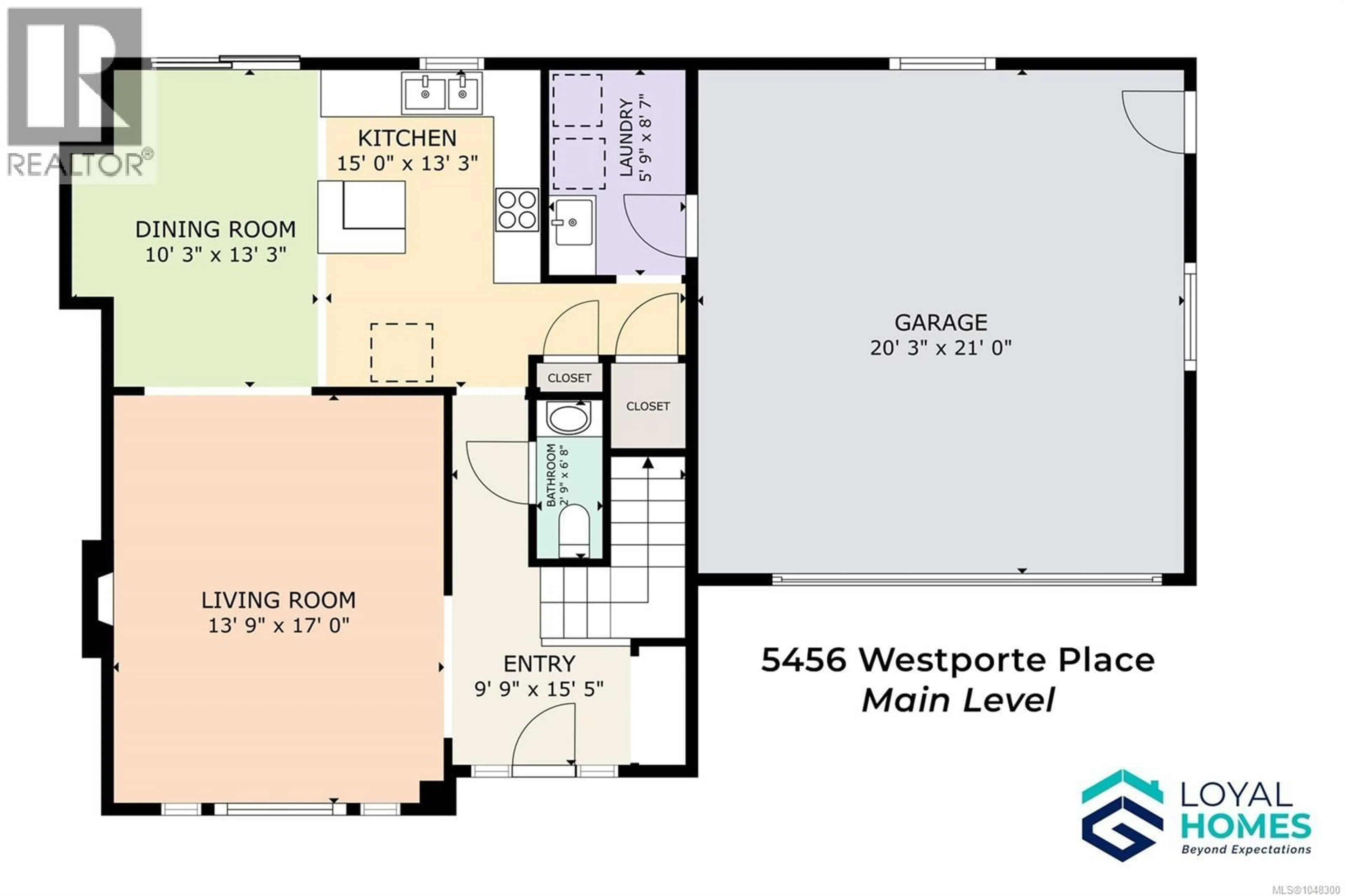 Floor plan for 5456 WESTPORTE PLACE, Port Alberni British Columbia V9Y8E4