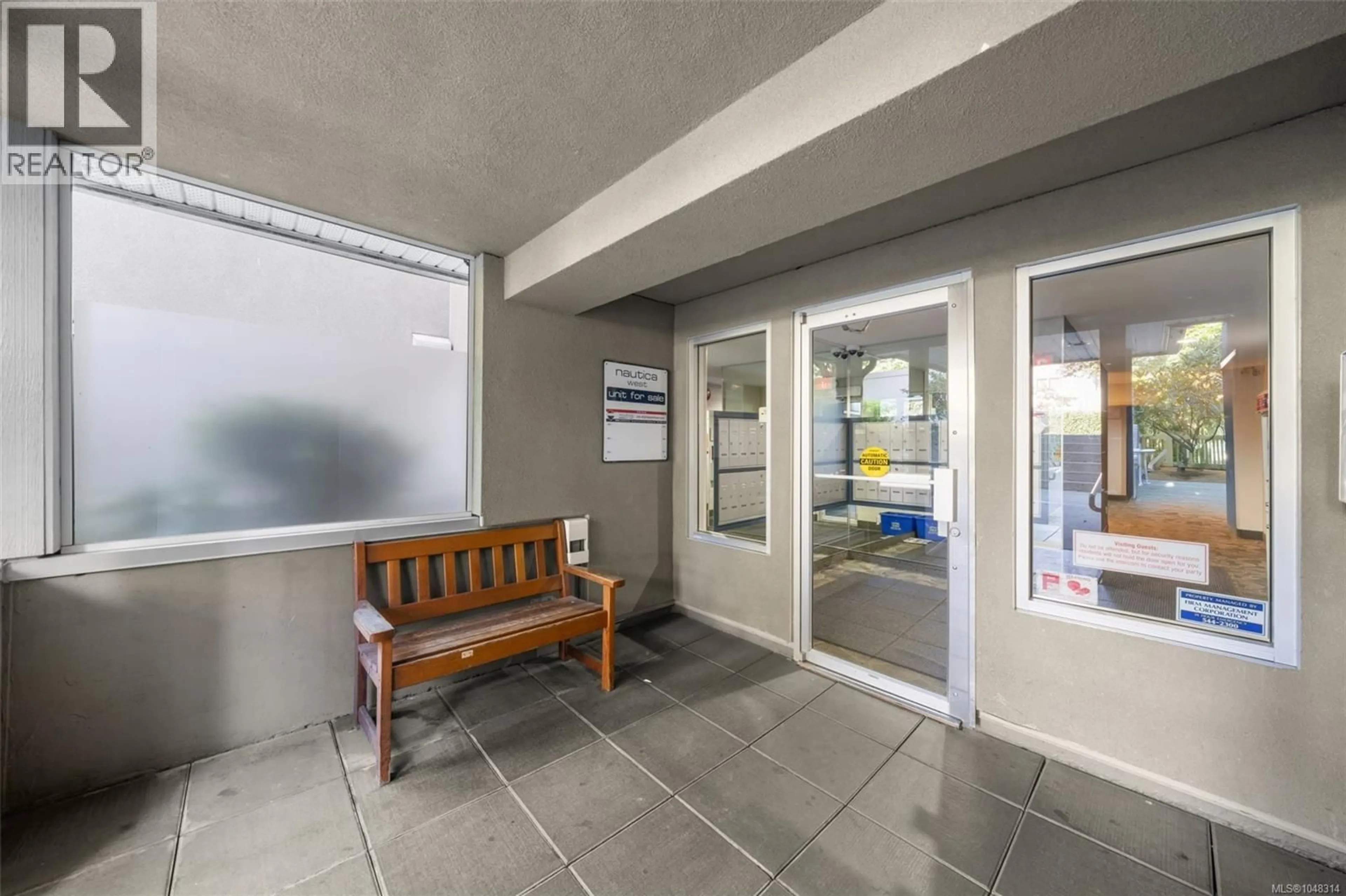 Indoor foyer for 212 - 2520 WARK STREET, Victoria British Columbia V8T5G6