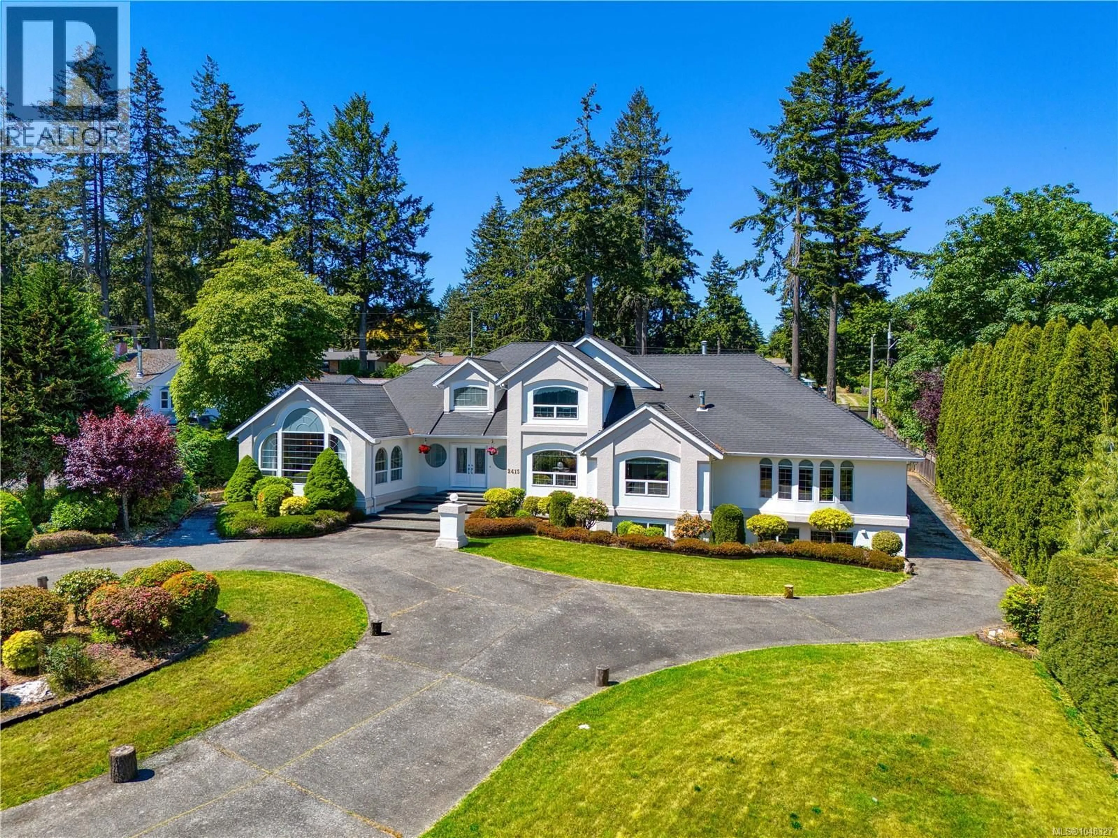 A pic from outside/outdoor area/front of a property/back of a property/a pic from drone, water/lake/river/ocean view for 2415 DEPARTURE BAY ROAD, Nanaimo British Columbia V9S3W1