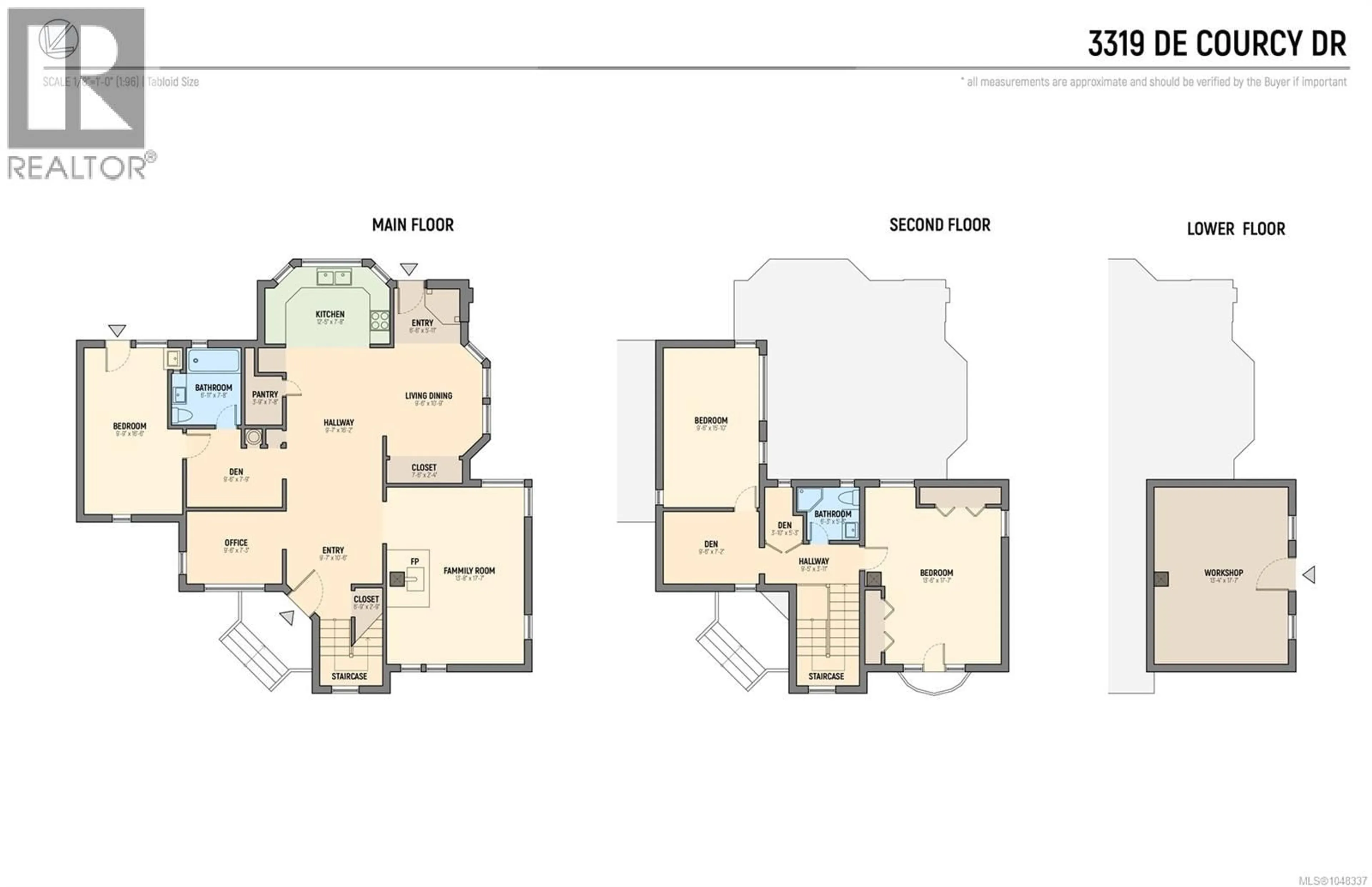 Floor plan for 3319 DECOURCY DRIVE, Nanaimo British Columbia V9G1E4