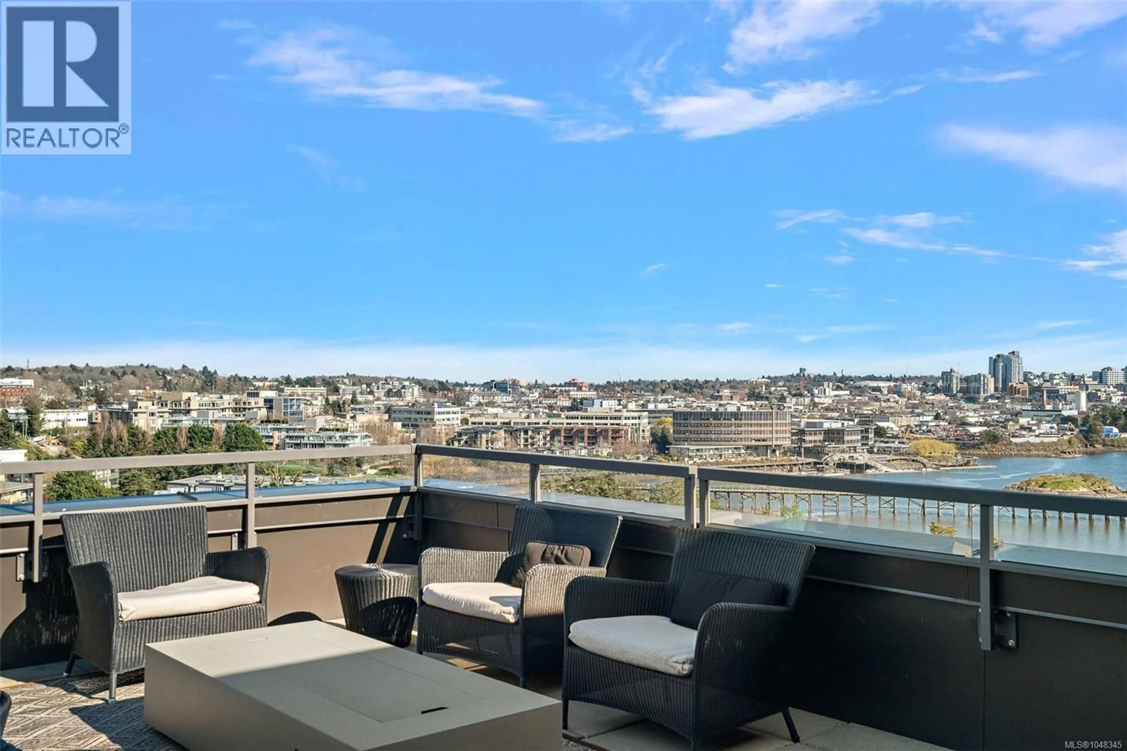 Patio, water/lake/river/ocean view for PH1 - 103 GORGE ROAD EAST, Victoria British Columbia V9A6Z2