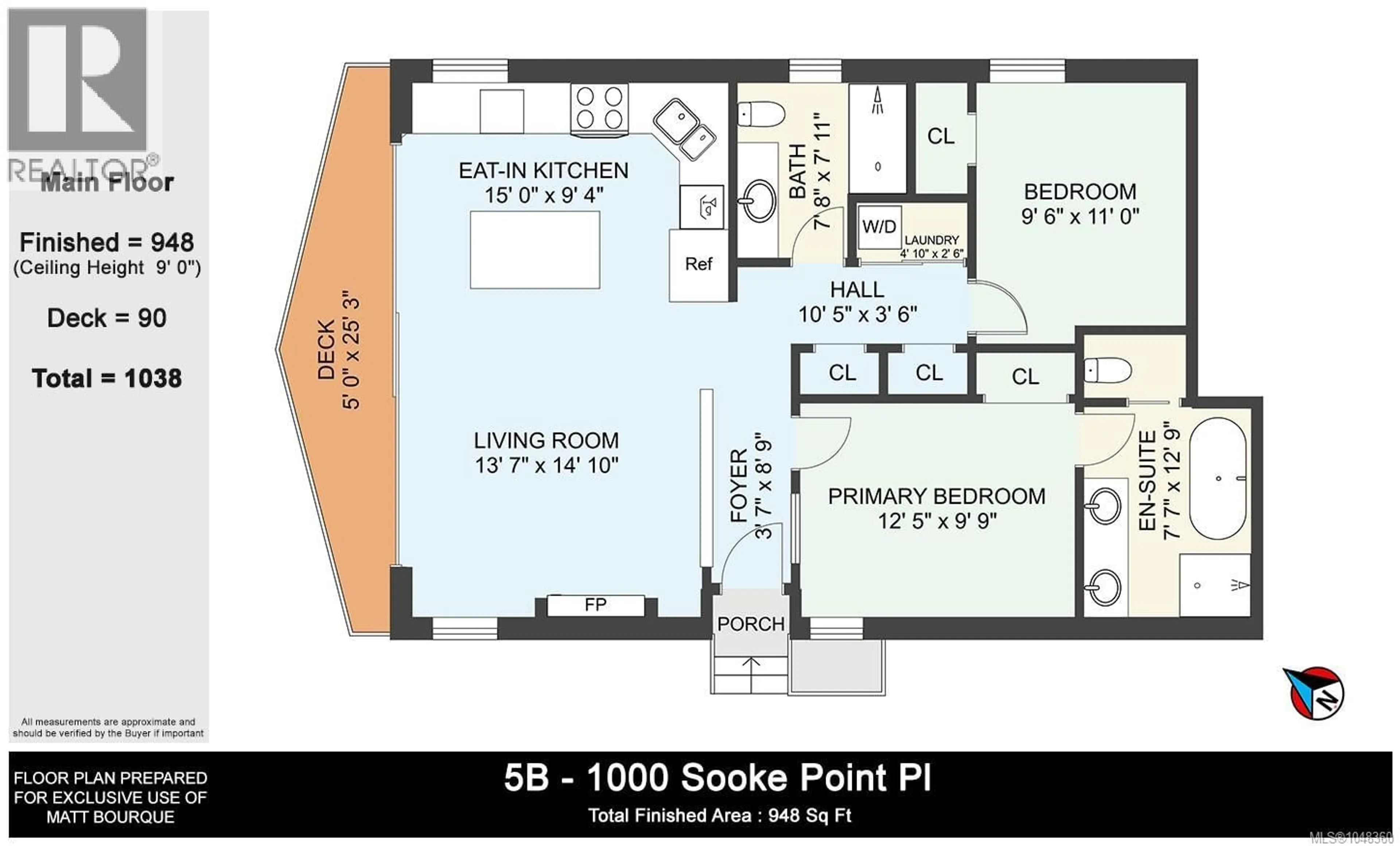 Floor plan for 5B - 1000 SOOKEPOINT PLACE, Sooke British Columbia V9Z1N8