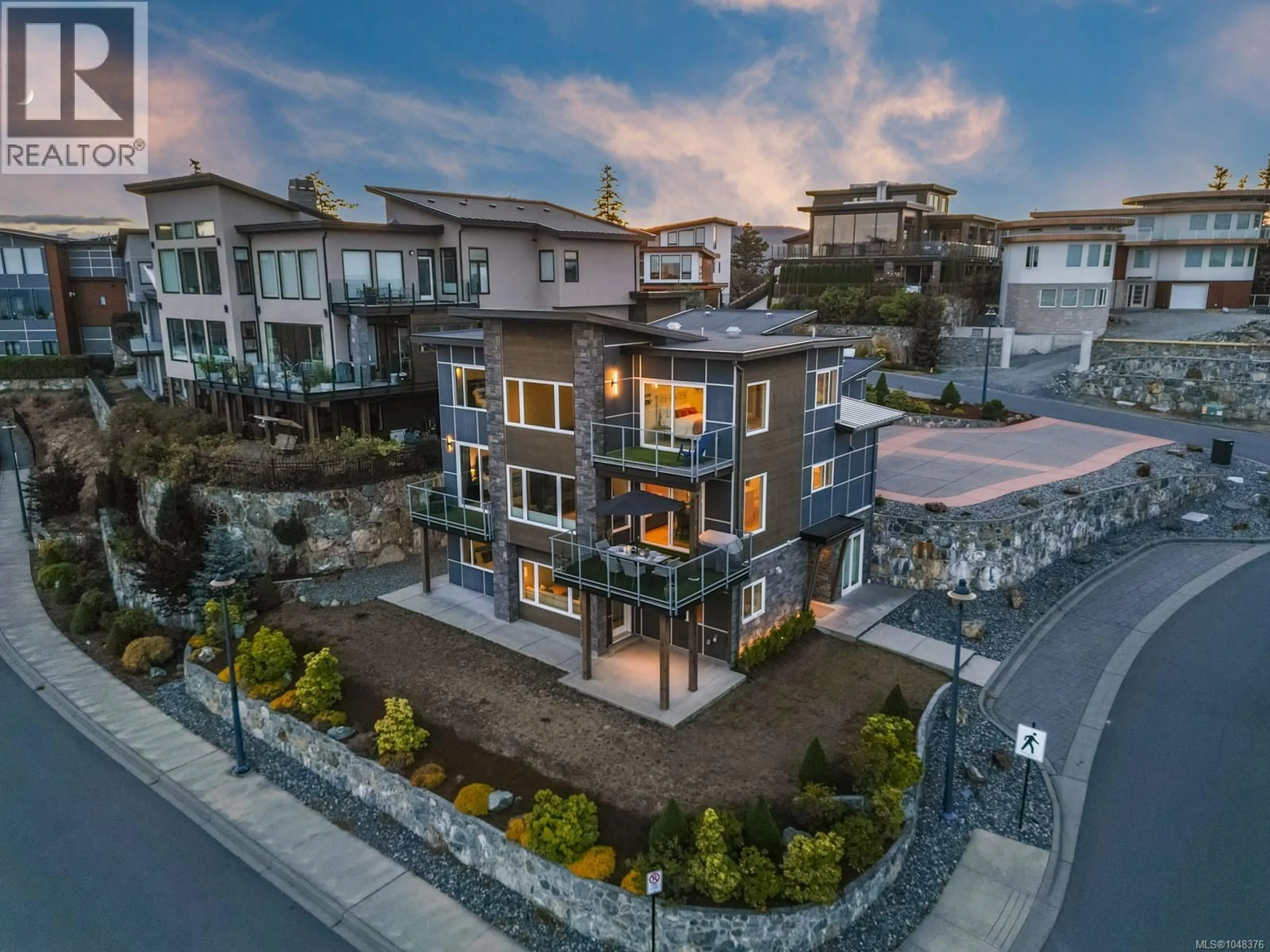A pic from outside/outdoor area/front of a property/back of a property/a pic from drone, street for 2209 NAVIGATORS RISE, Langford British Columbia V9B0P4
