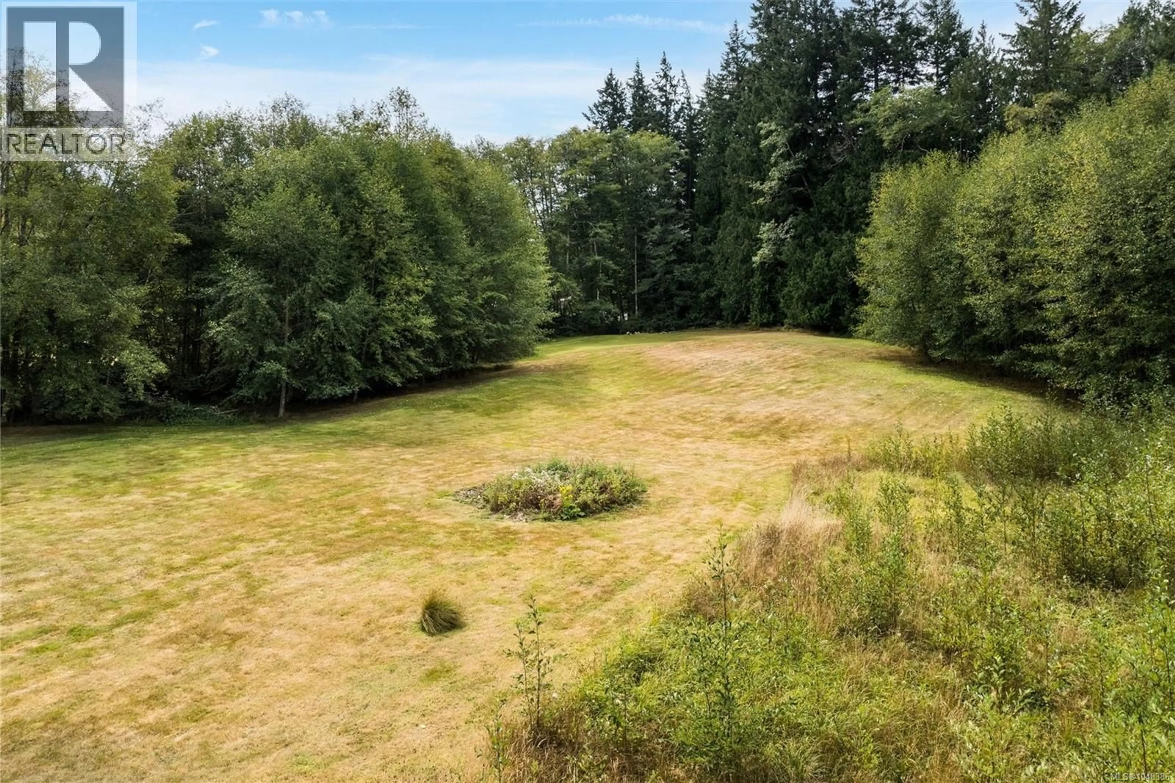 A pic from outside/outdoor area/front of a property/back of a property/a pic from drone, forest/trees view for 6626 HELGESEN ROAD, Sooke British Columbia V9Z1H9