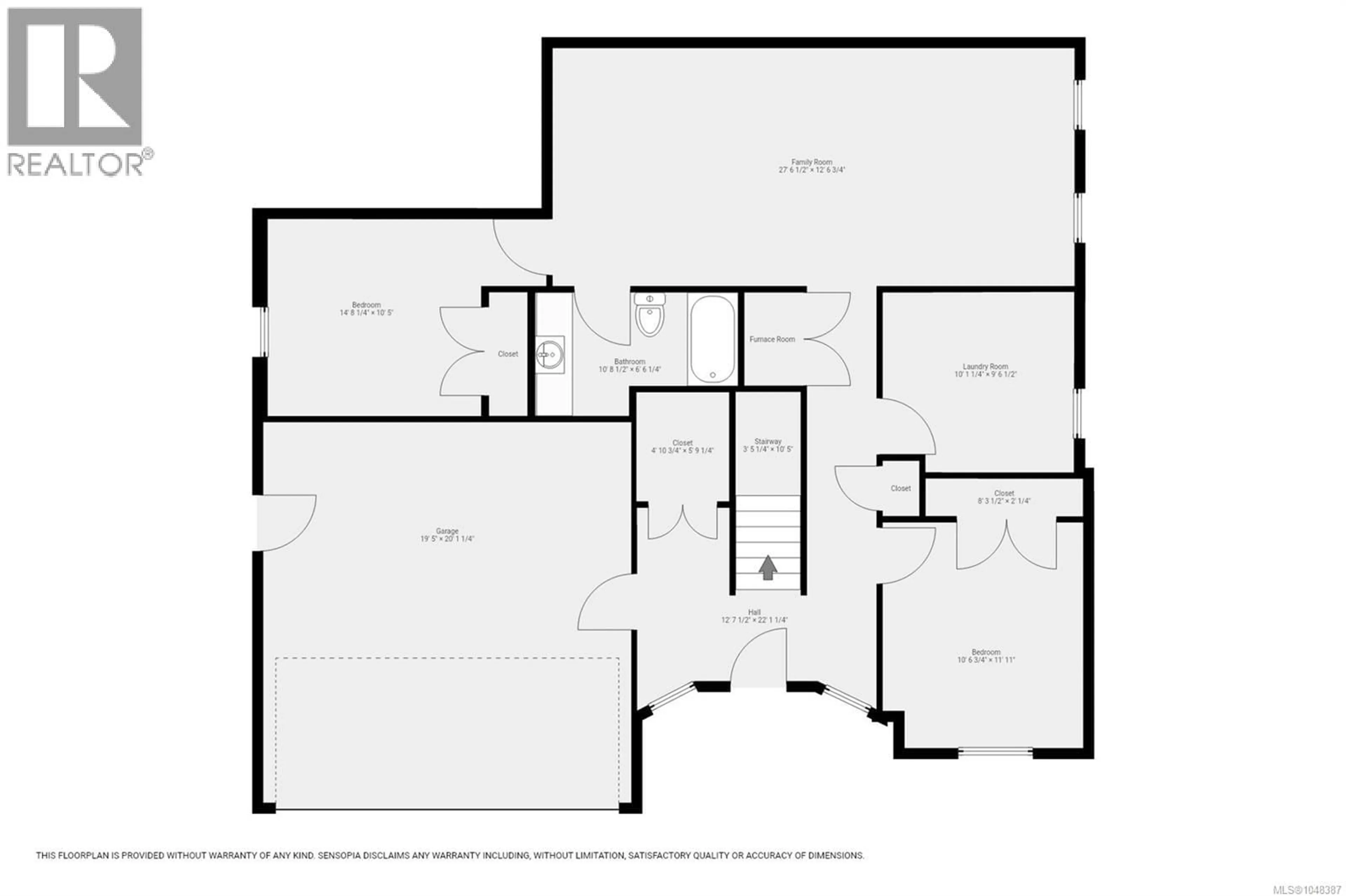 Floor plan for 885 TIMBERLINE DRIVE, Campbell River British Columbia V9H0A8
