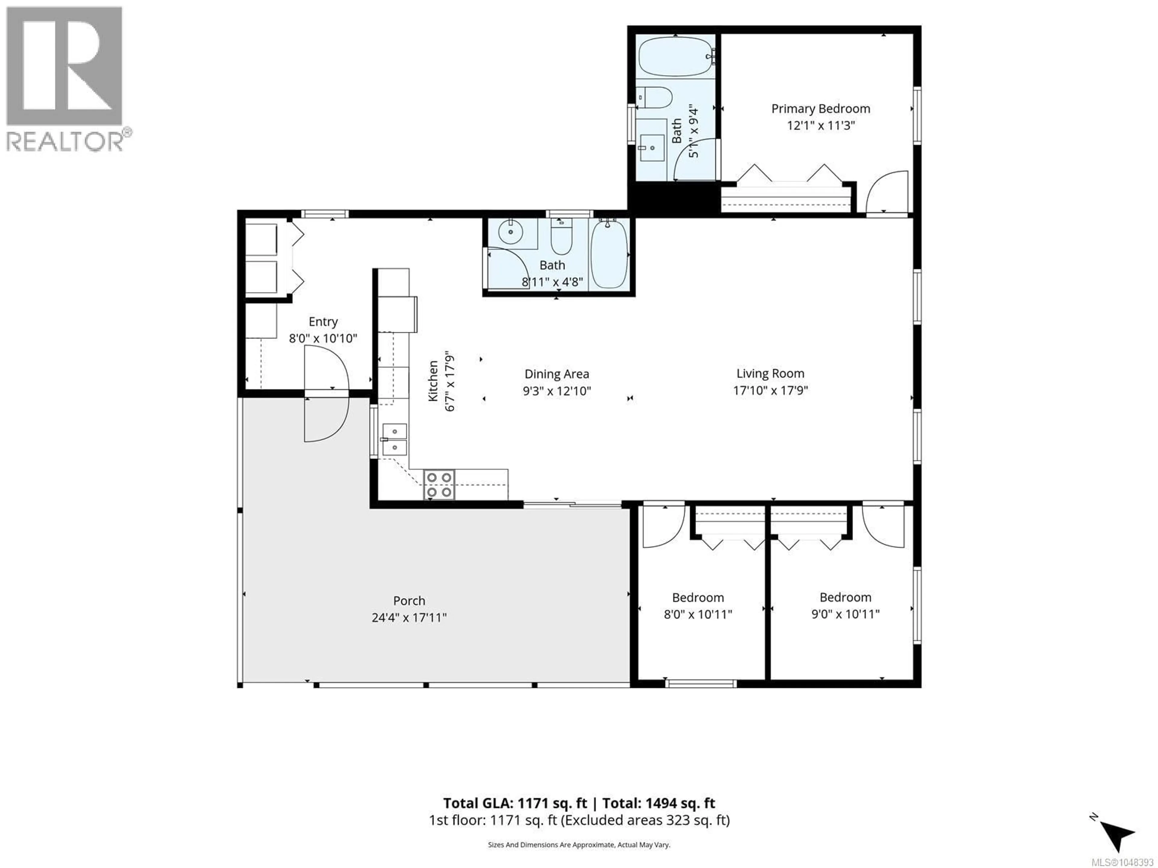 Floor plan for 8331 ISLAND HIGHWAY SOUTH, Fanny Bay British Columbia V0R1V0