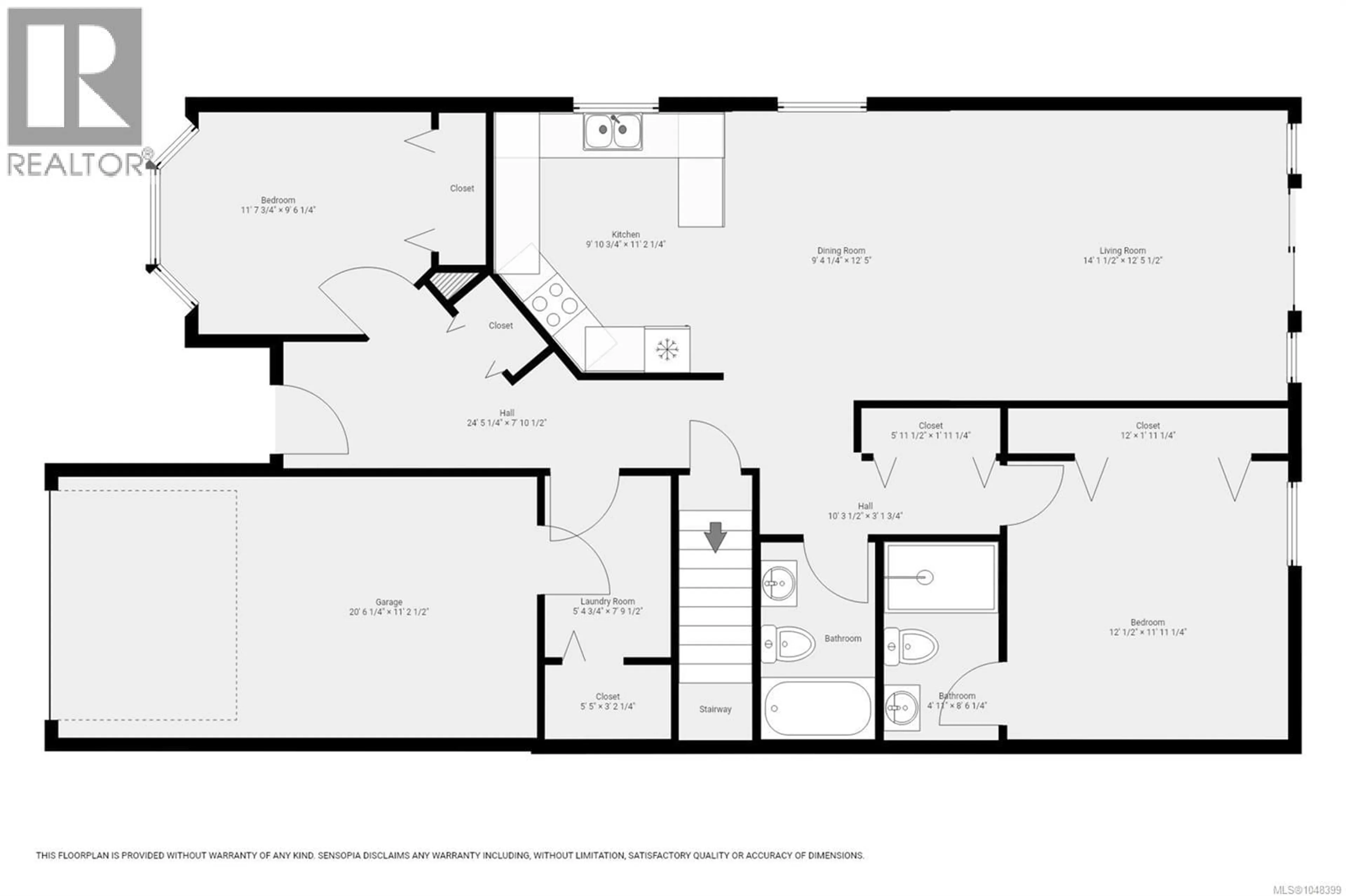 Floor plan for 5 - 1424 ALDER STREET SOUTH, Campbell River British Columbia V9W0B4