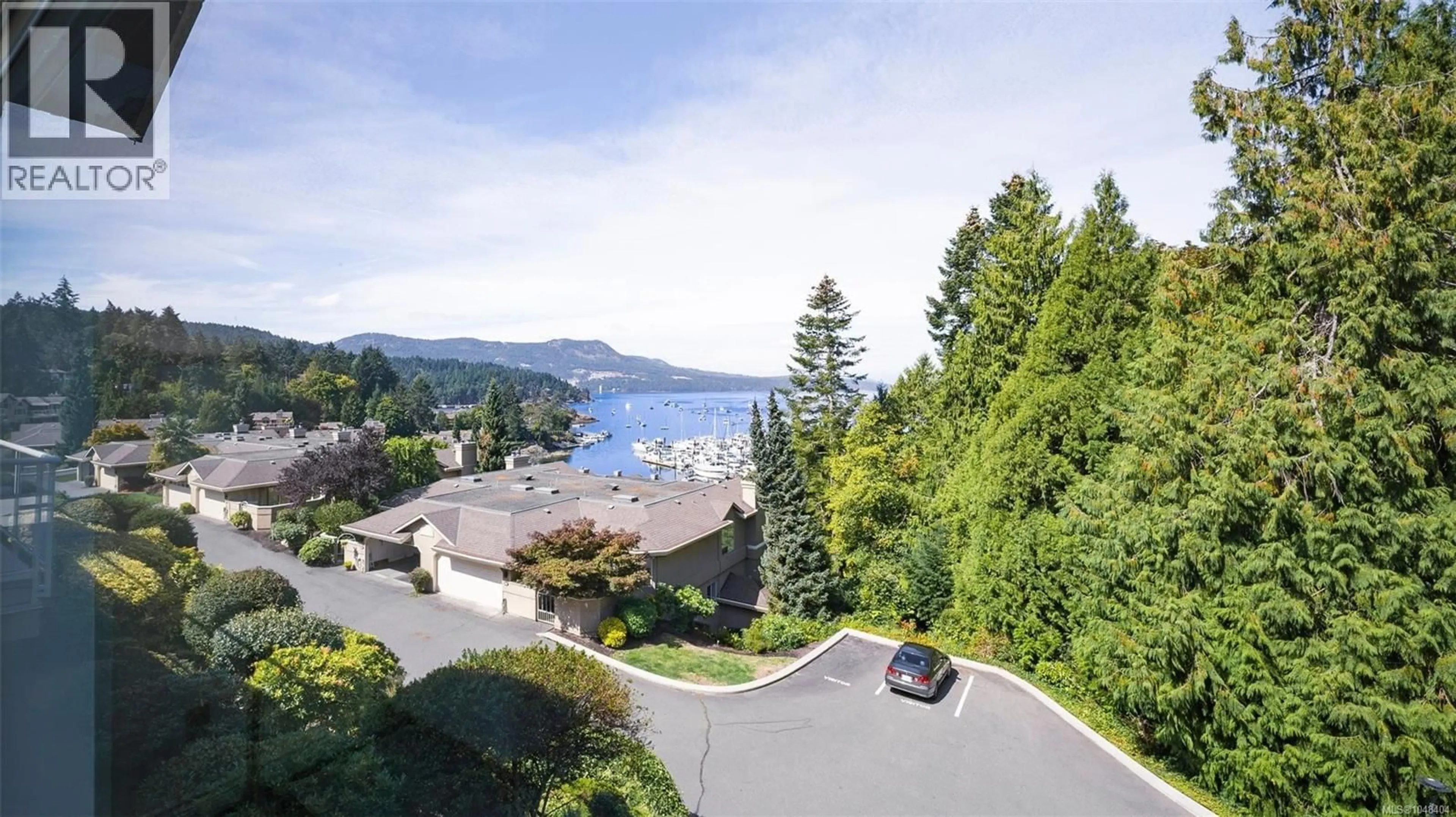 A pic from outside/outdoor area/front of a property/back of a property/a pic from drone, water/lake/river/ocean view for 736 - 6880 WALLACE DRIVE, Central Saanich British Columbia V0S1A0