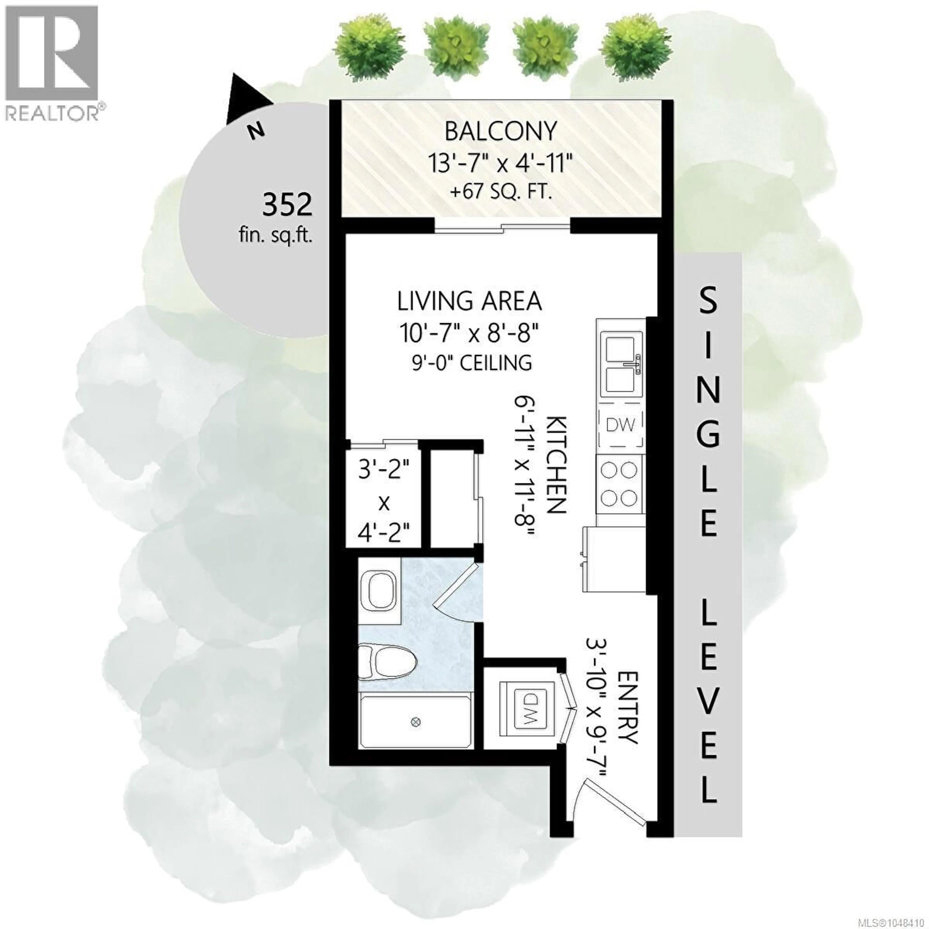Floor plan for 409 - 2629 MILLSTREAM ROAD, Langford British Columbia V9B7E4