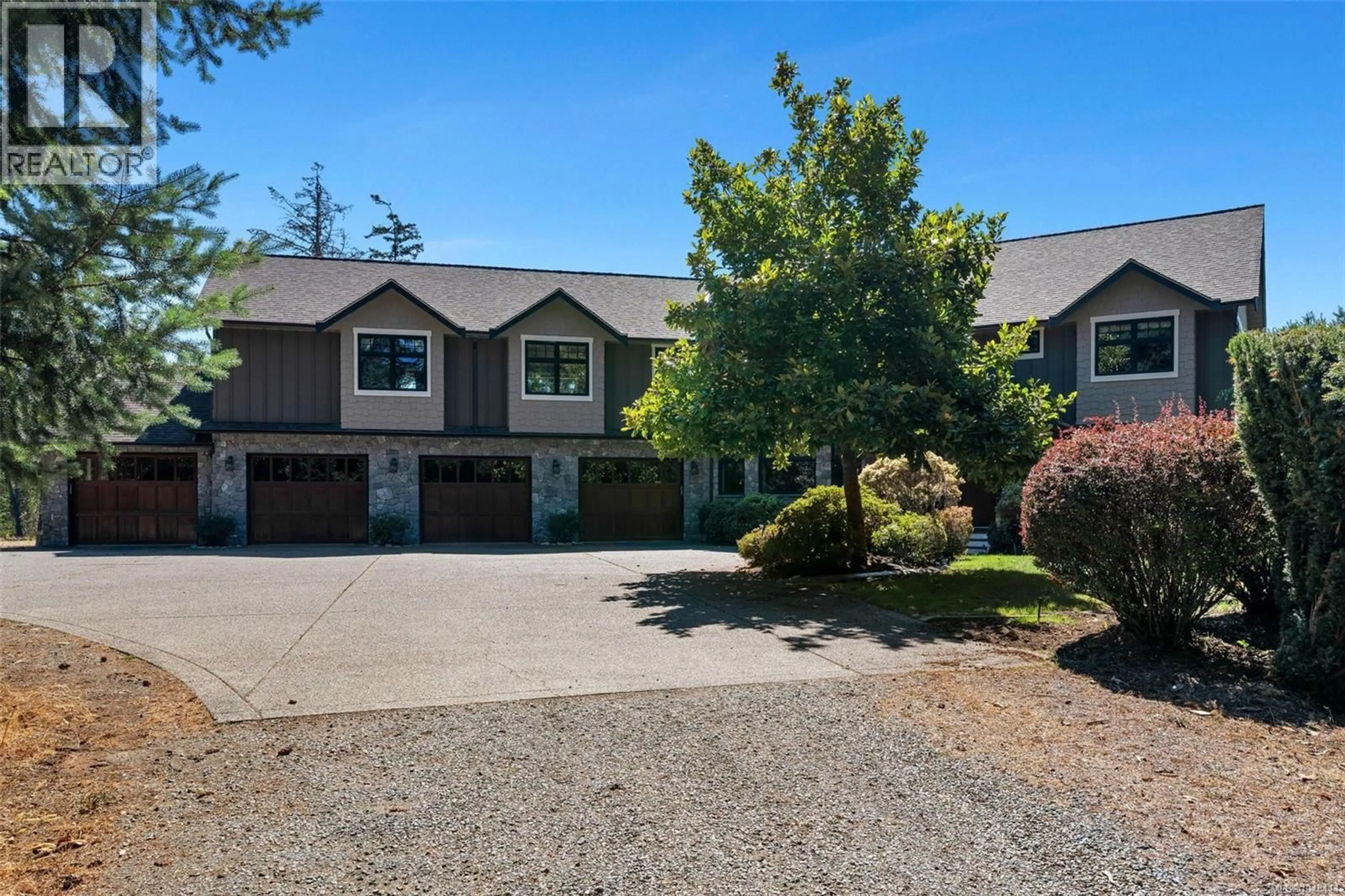 A pic from outside/outdoor area/front of a property/back of a property/a pic from drone, street for 5365 BASINVIEW HEIGHTS, Sooke British Columbia V9Z1K4