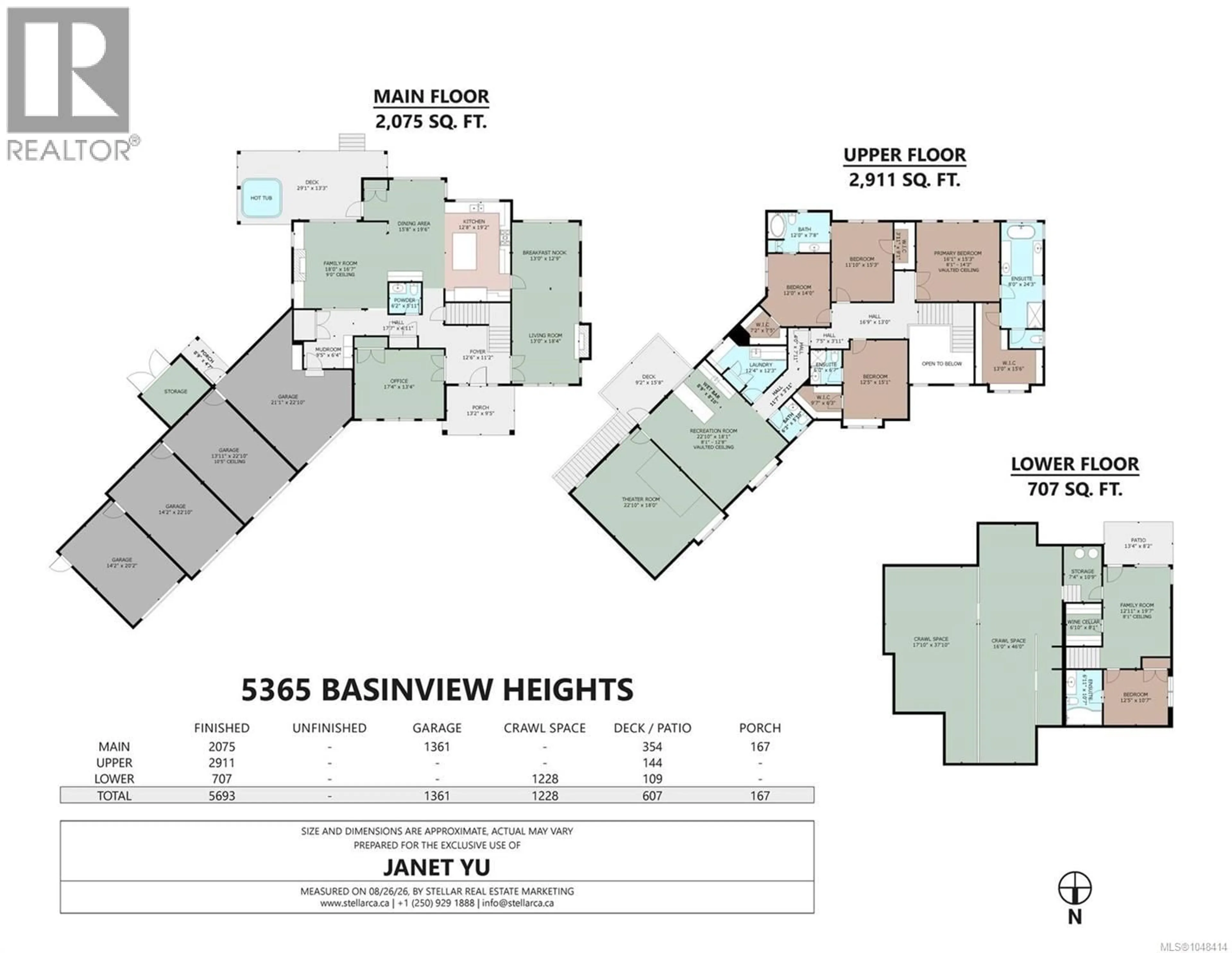 Floor plan for 5365 BASINVIEW HEIGHTS, Sooke British Columbia V9Z1K4