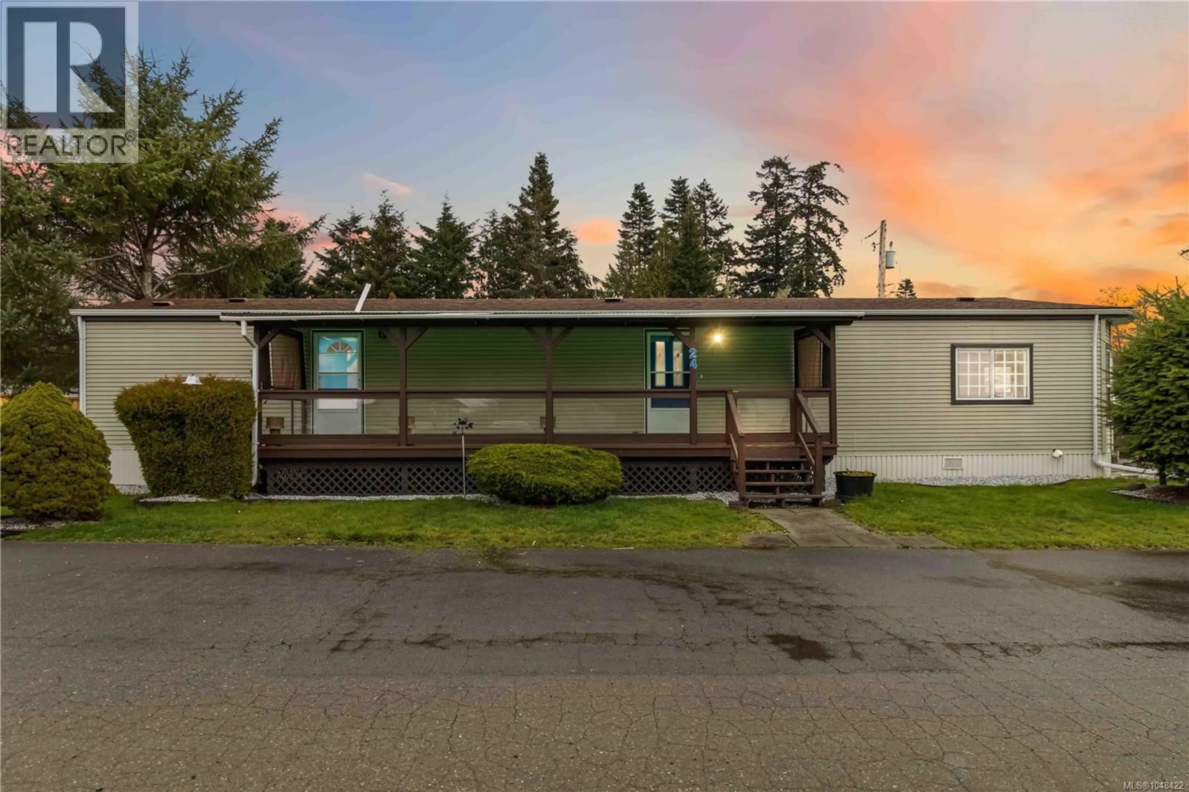 Home with vinyl exterior material, street for 24 - 7021 GRANT ROAD WEST, Sooke British Columbia V9Z0N7