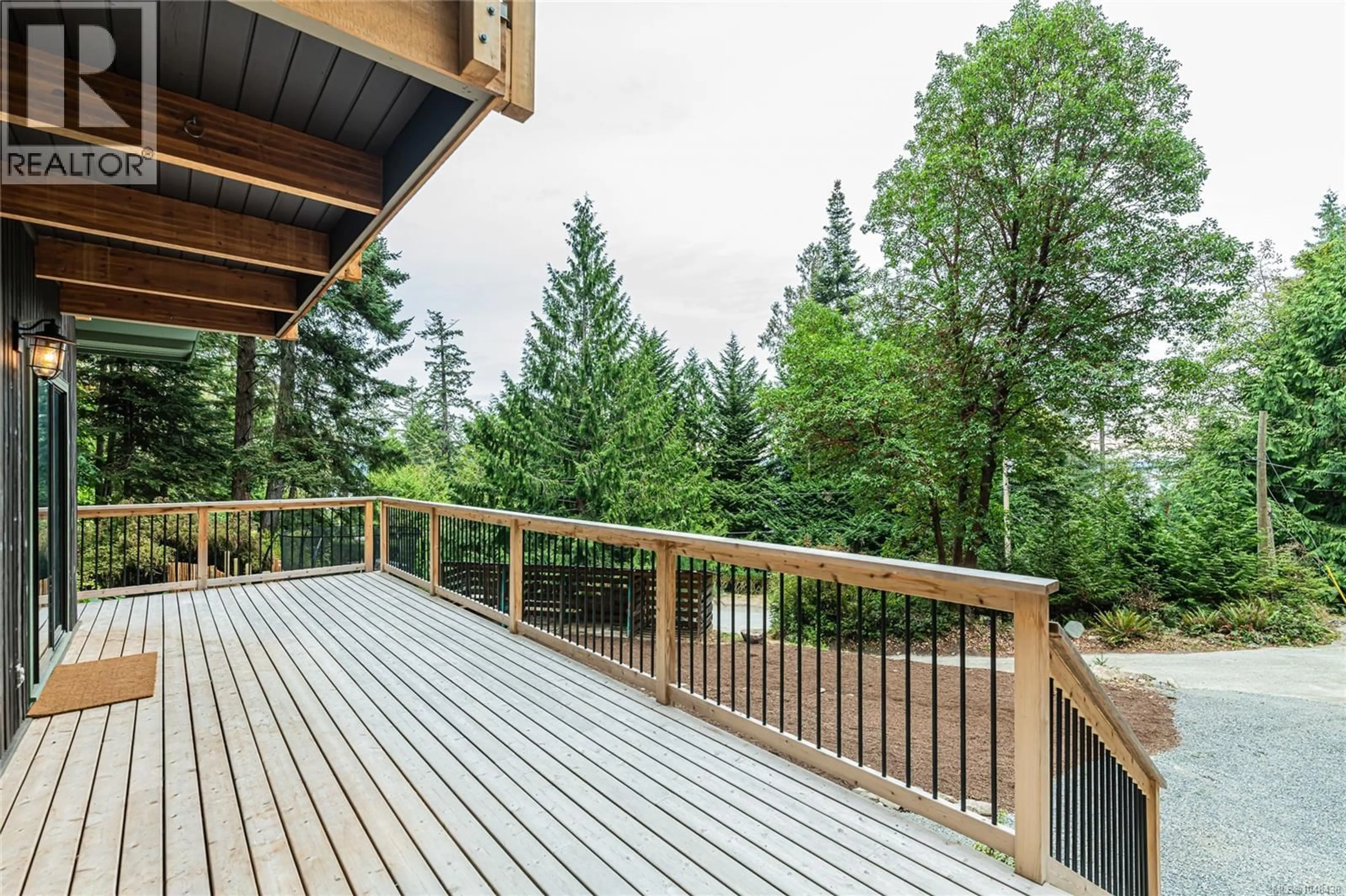Patio, forest/trees view for 384 ROLAND ROAD, Salt Spring British Columbia V8K1V1