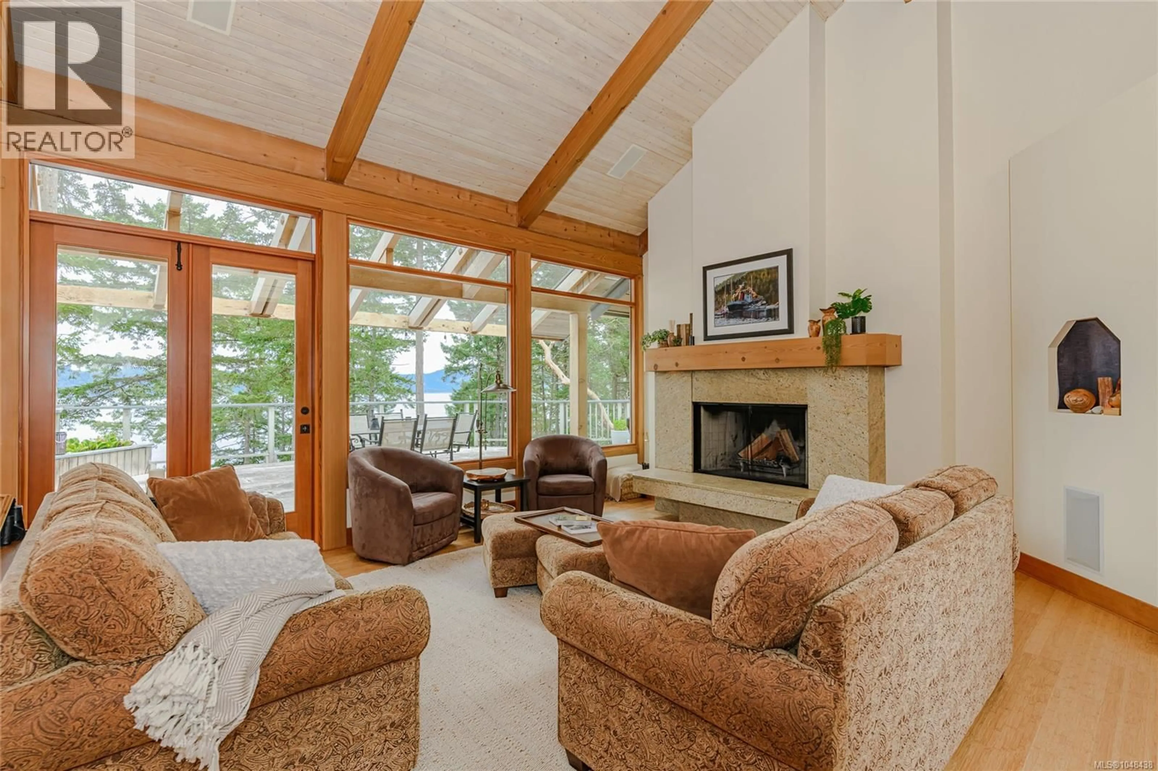 Living room with furniture, unknown for 104 SECLUSION LANE, Salt Spring British Columbia V8K1S4