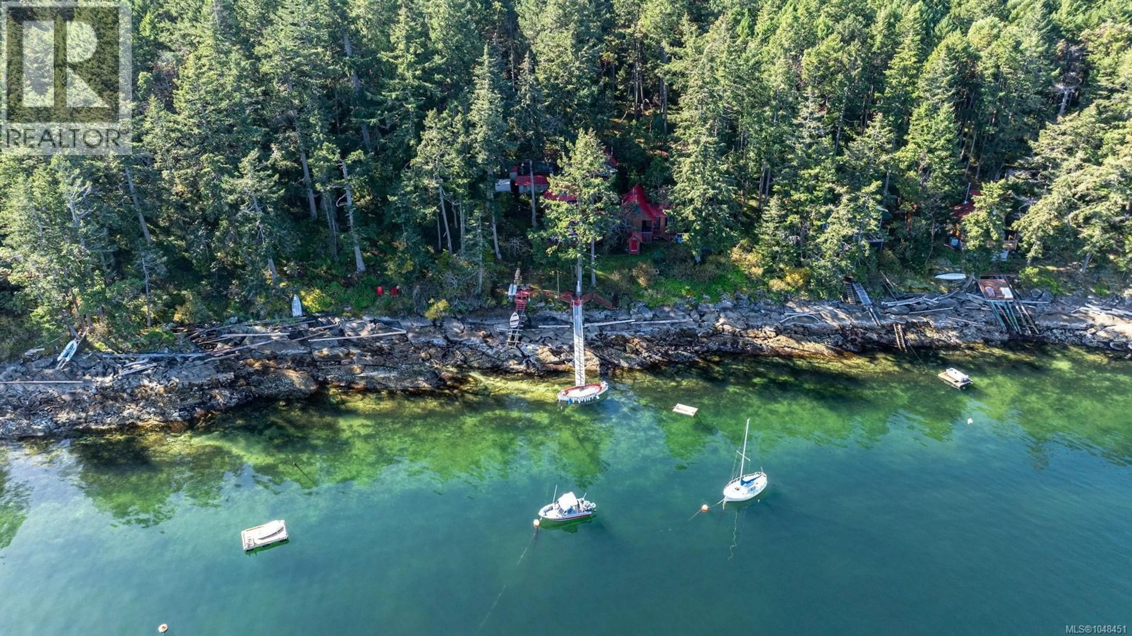 A pic from outside/outdoor area/front of a property/back of a property/a pic from drone, water/lake/river/ocean view for LT 1 RUXTON ISLAND, Ruxton Island British Columbia V9G1A4