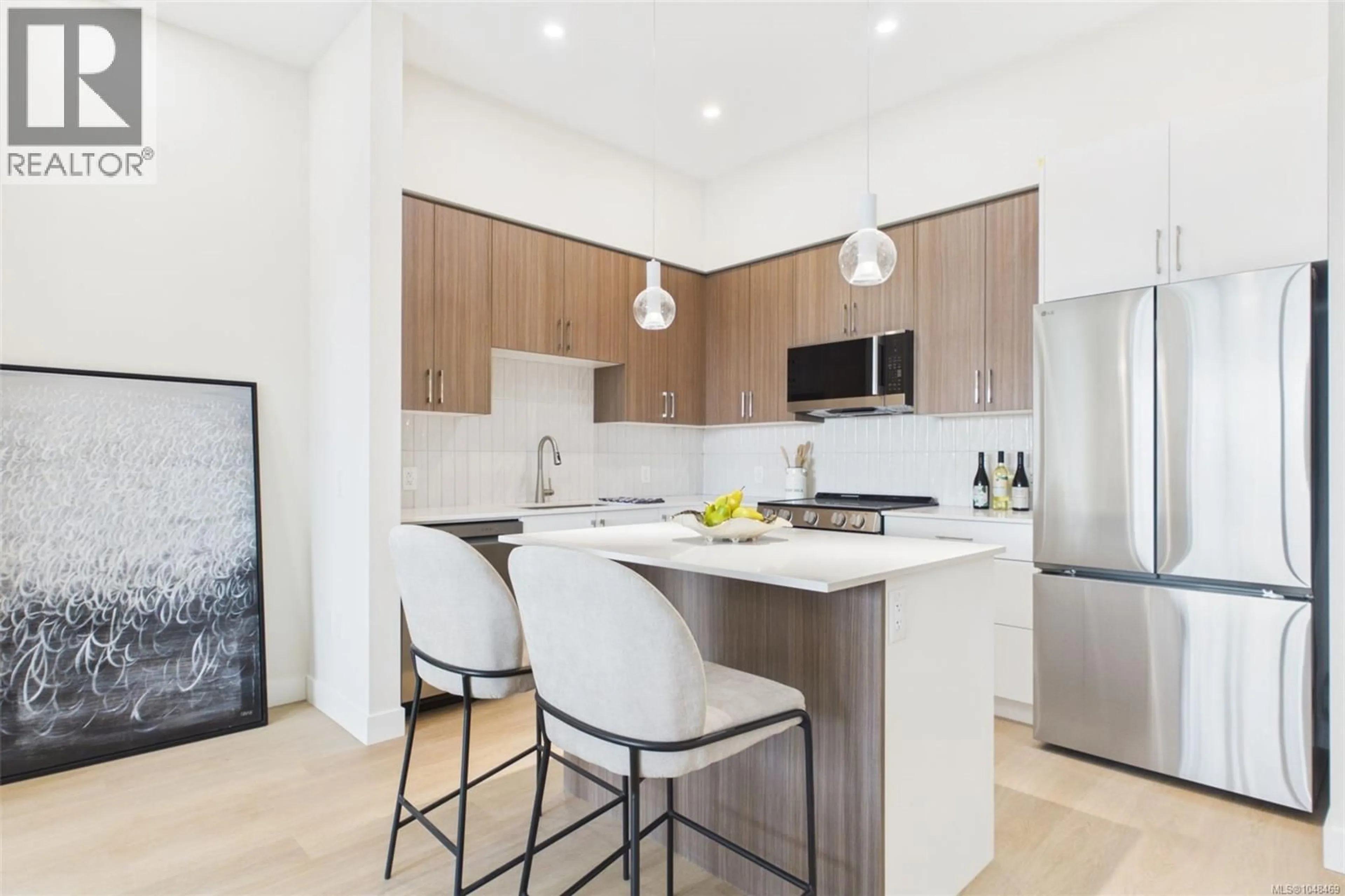 Contemporary kitchen, unknown for 511 - 777 STATION AVENUE, Langford British Columbia V9B7K5
