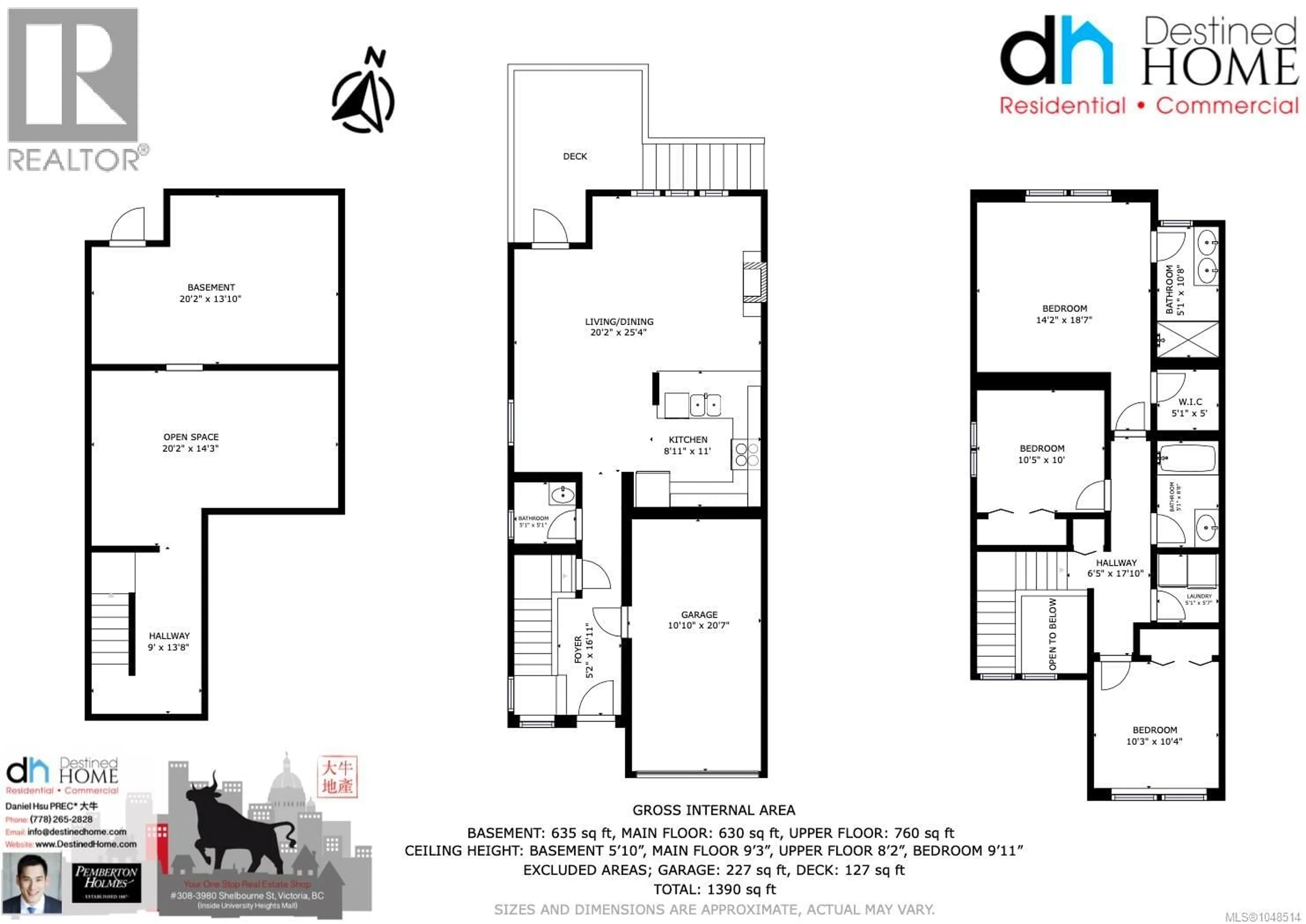 Floor plan for 3028 URBAN CREEK WAY, Langford British Columbia V9B0L9