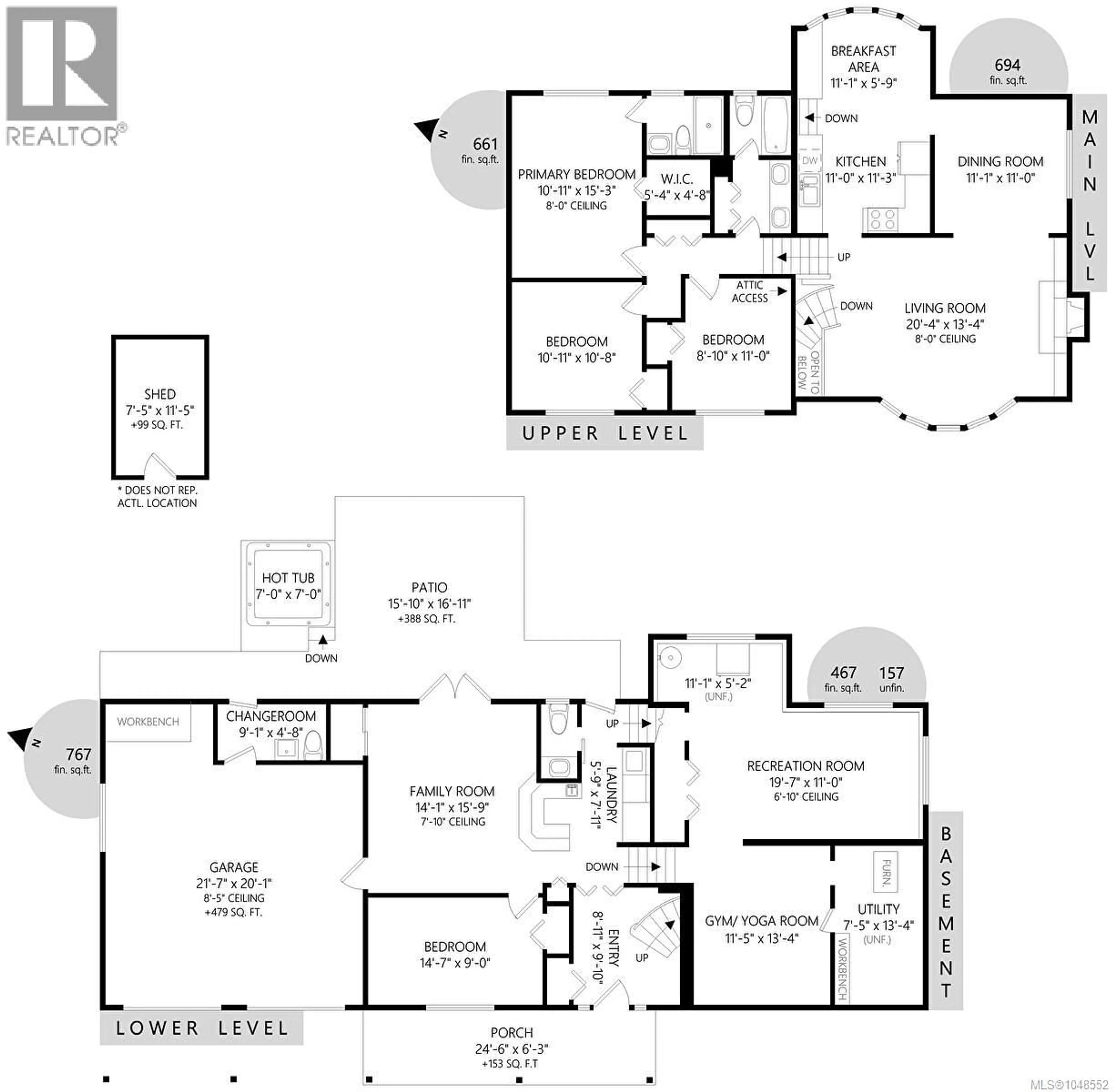 Floor plan for 2921 MOUNT WELLS DRIVE, Langford British Columbia V9B4R9
