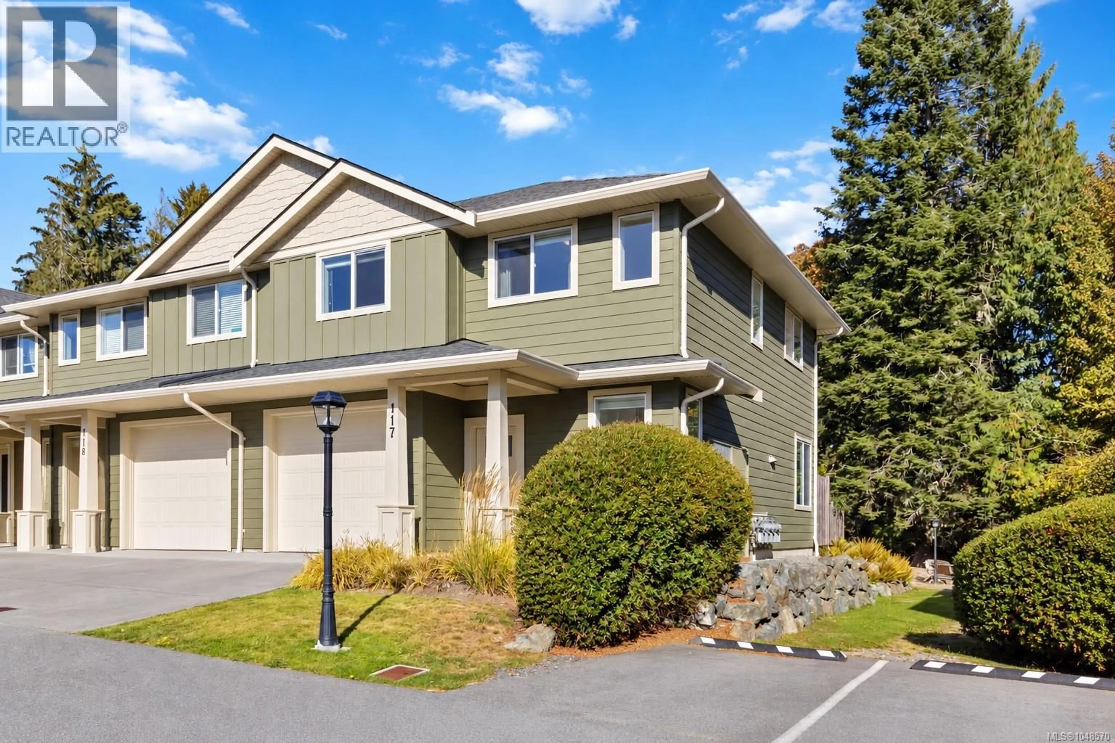 Home with vinyl exterior material, street for 117 - 2117 CHARTERS ROAD, Sooke British Columbia V9Z0Y9