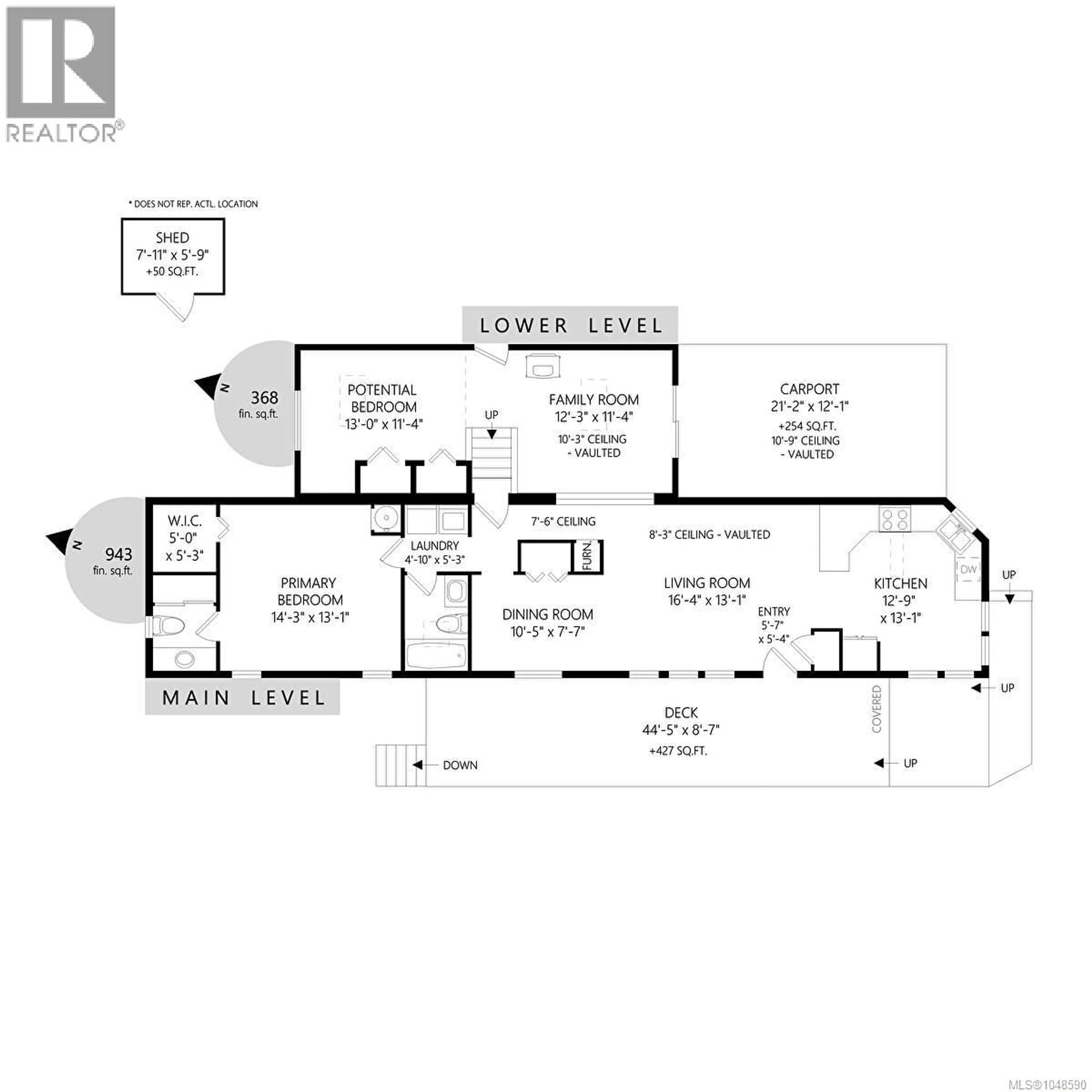 Floor plan for 1071 BOURBAN ROAD, Mill Bay British Columbia V0R2P2