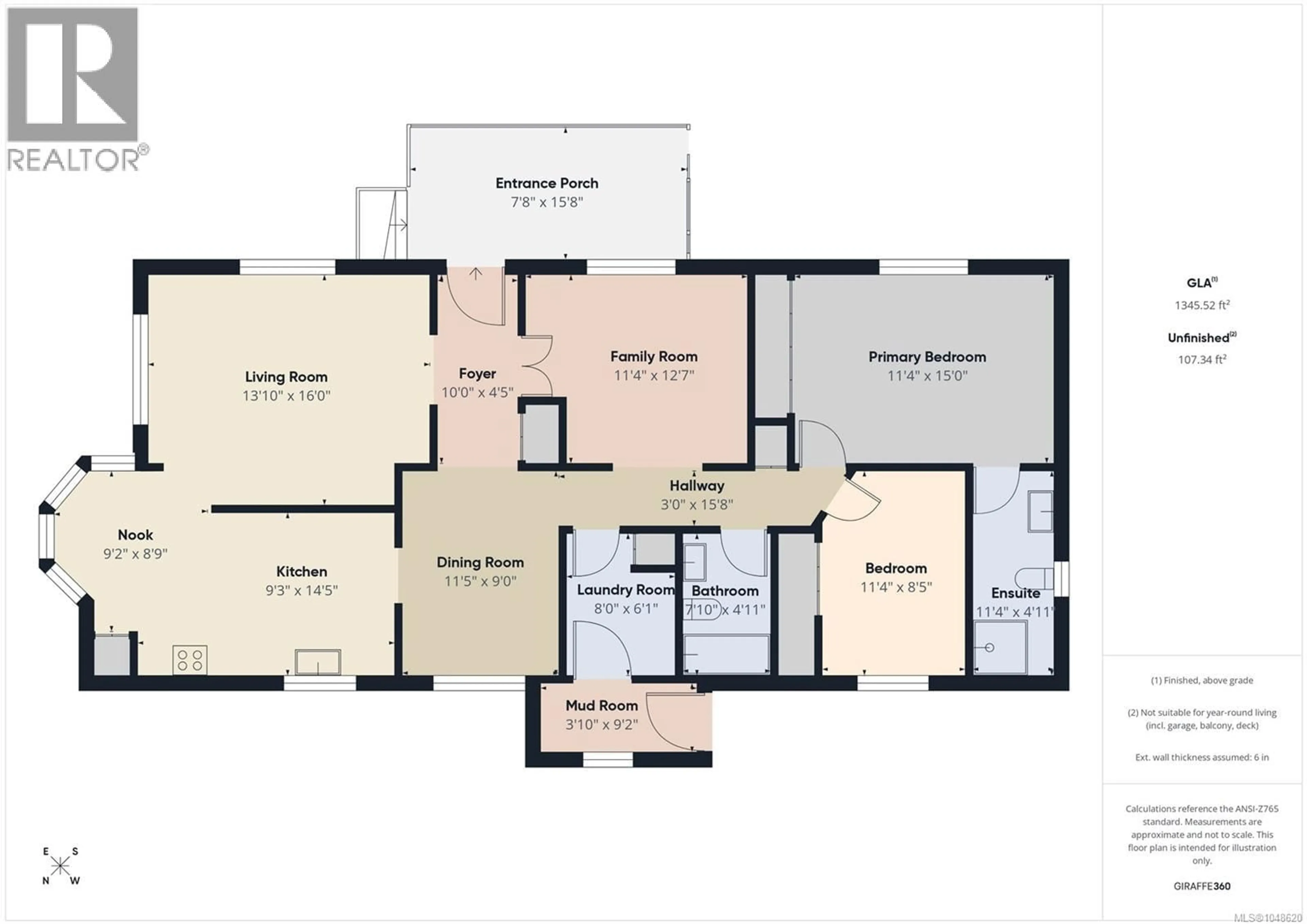 Floor plan for 5 - 6325 METRAL DRIVE, Nanaimo British Columbia V9T6P9