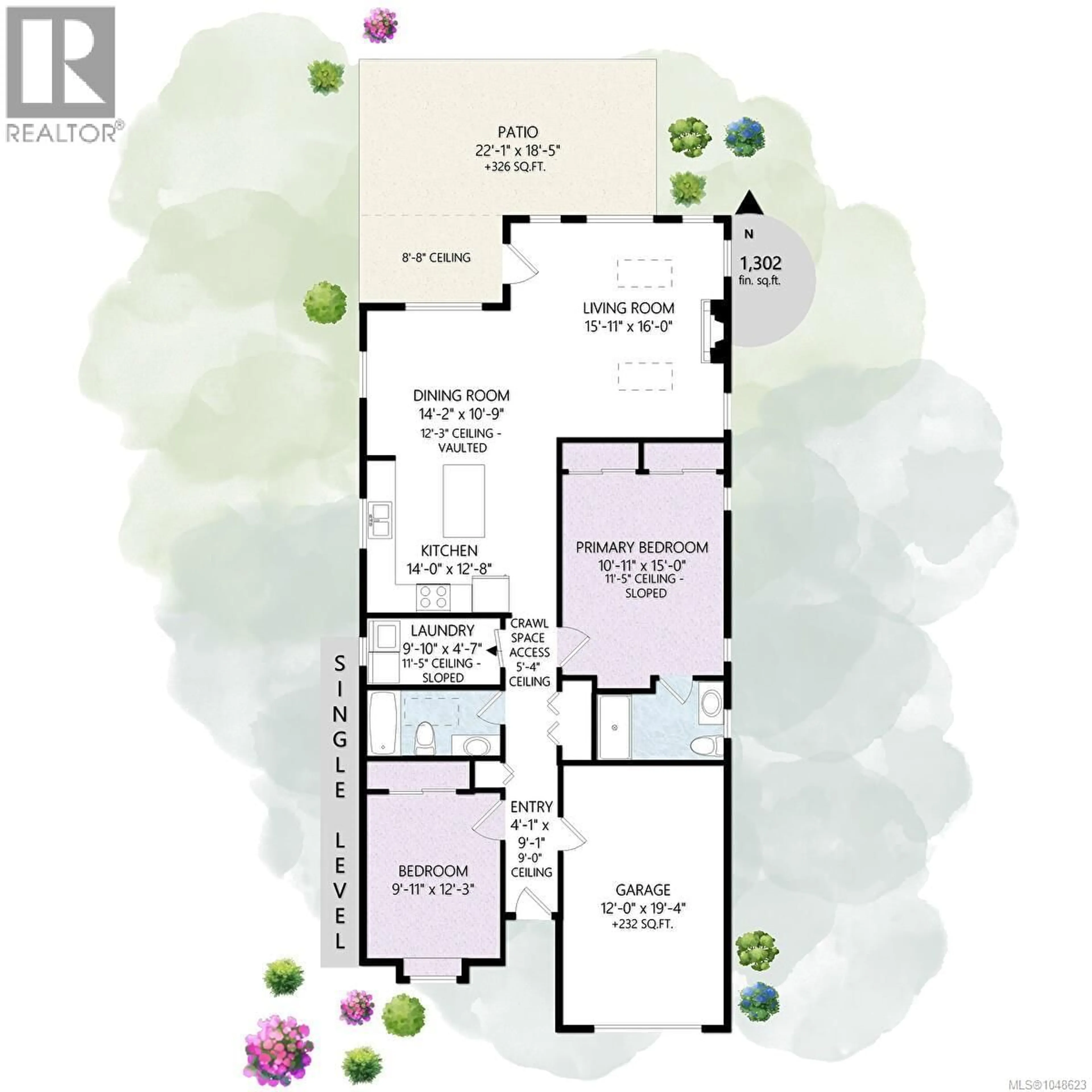 Floor plan for 322 EDGEWOOD CRESCENT, Duncan British Columbia V9L0G6