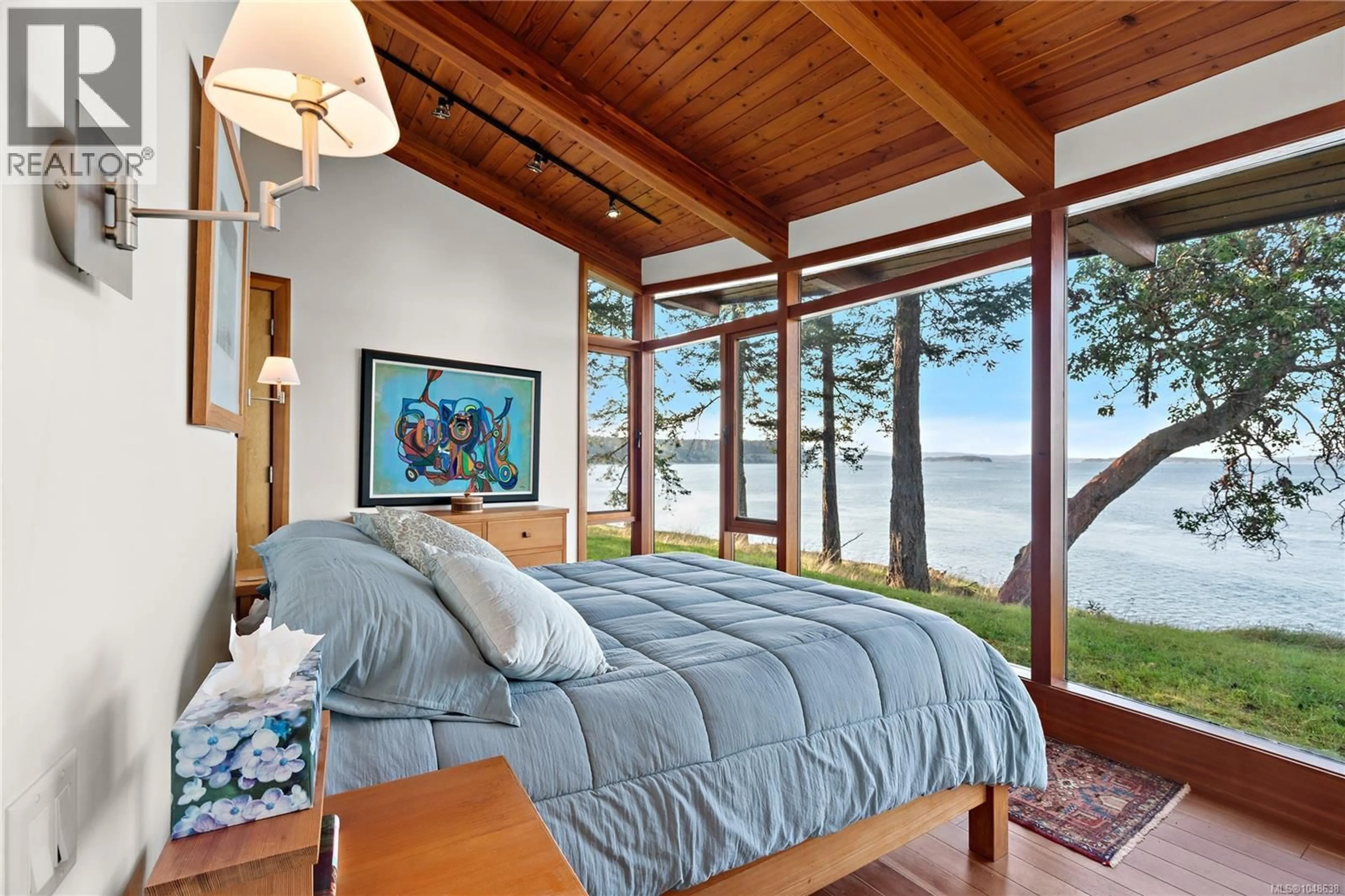 Bedroom with bed, unknown for 1228 GREENLEAF LANE, Sidney Island British Columbia V8L5Y9