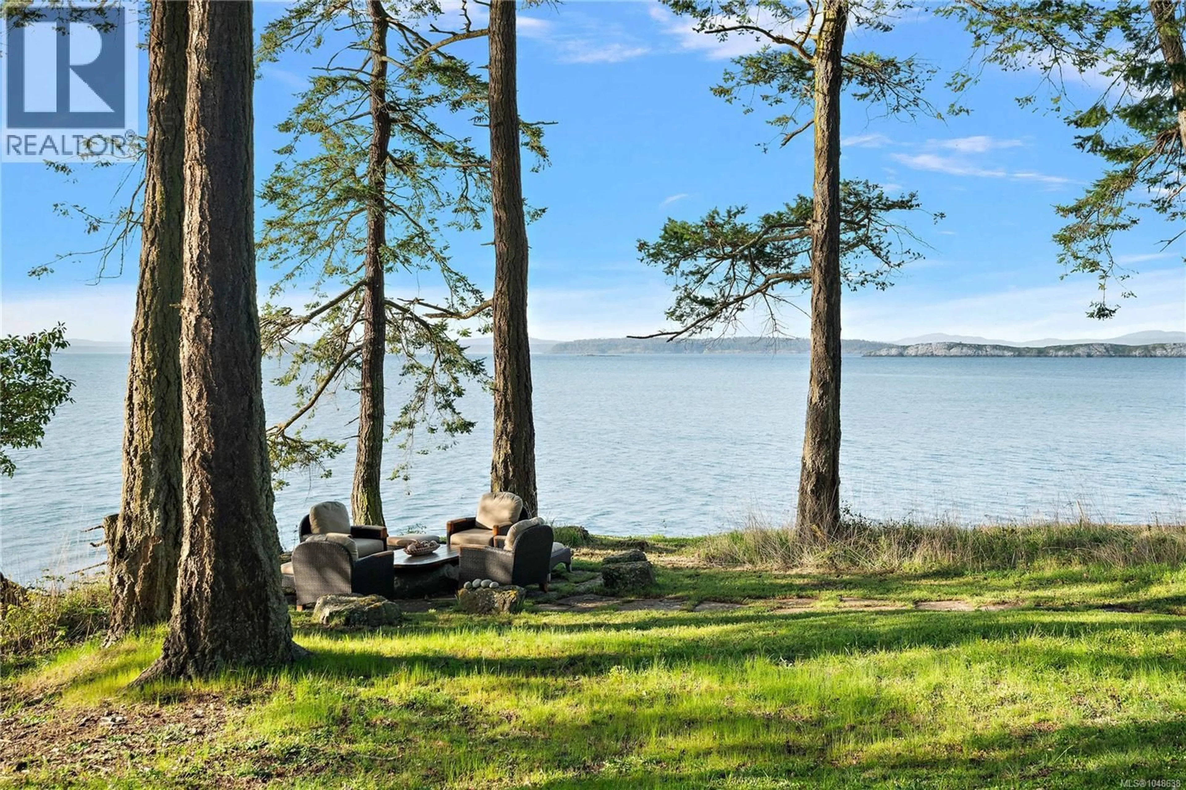 Patio, water/lake/river/ocean view for 1228 GREENLEAF LANE, Sidney Island British Columbia V8L5Y9